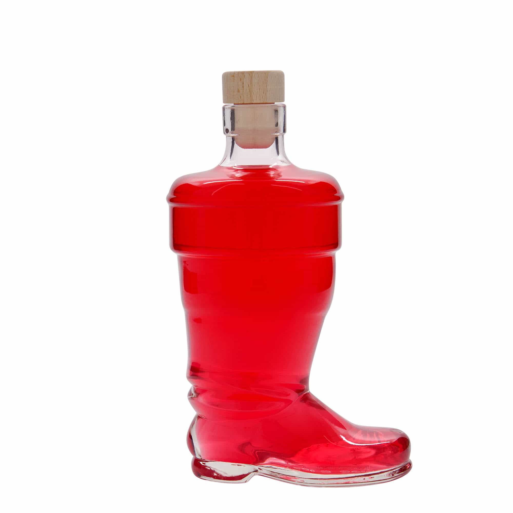 350 ml glasflaske 'Støvle', åbning: Kork