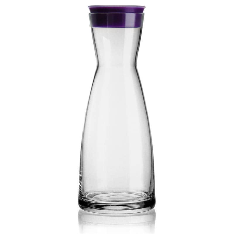 1.000 ml karaffel 'Ypsilon', glas, violet