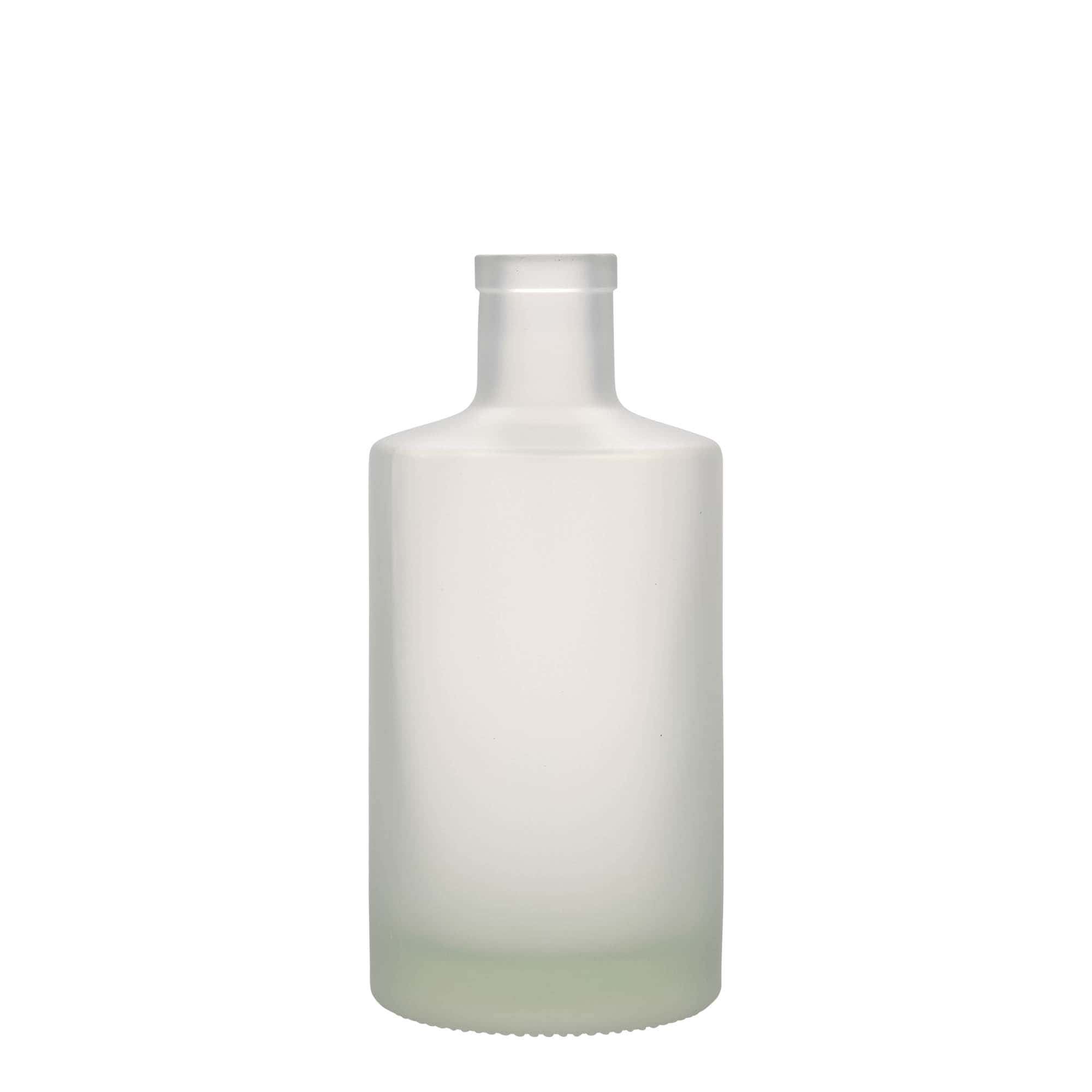 500 ml glasflaske 'Caroline', matteret, åbning: Kork 500 ml glasflaske 'Caroline', matteret, åbning: Kork