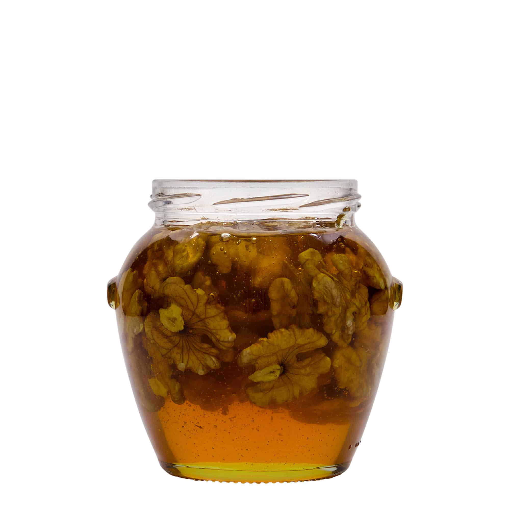 580 ml dekorativt glas 'Orcio', åbning: Twist-off (TO 82)