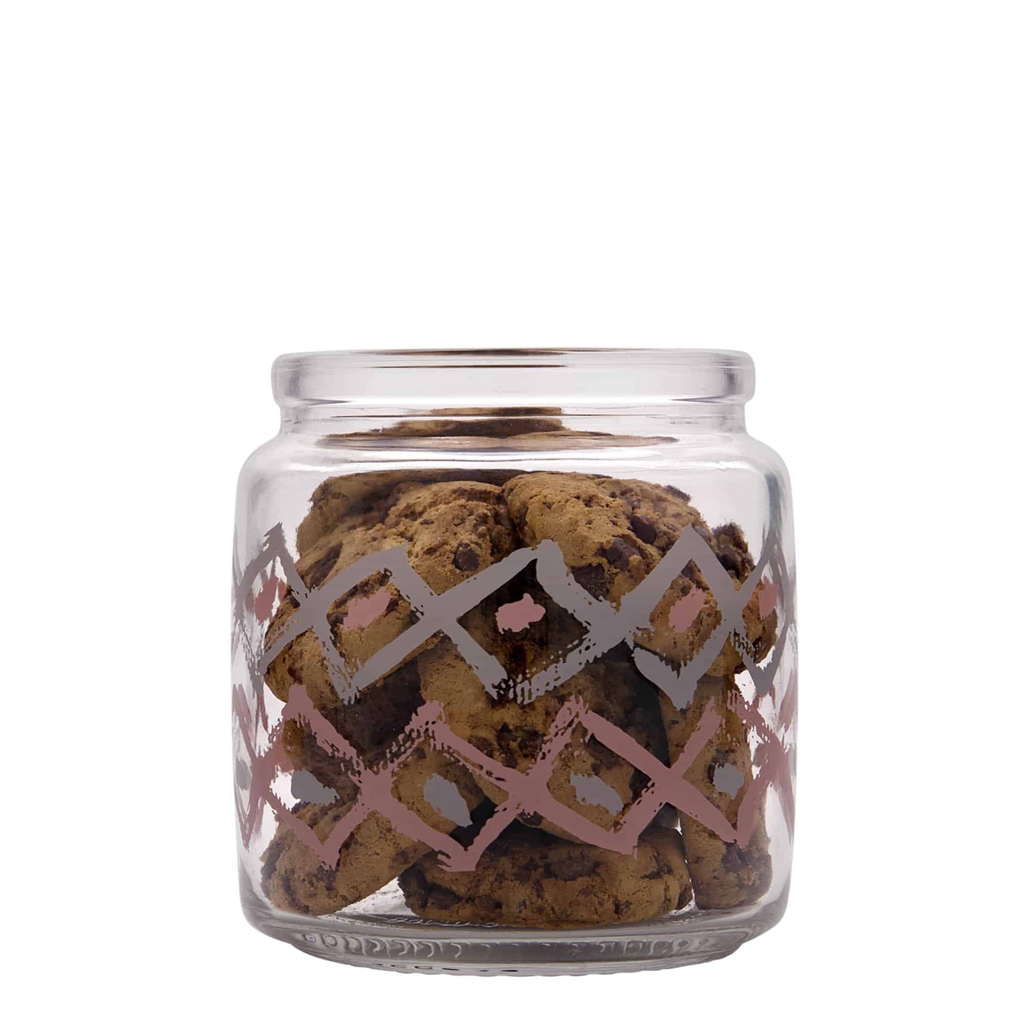 750 ml korkglas »Giara«, motiv: Manolibera rosa, munding: kork