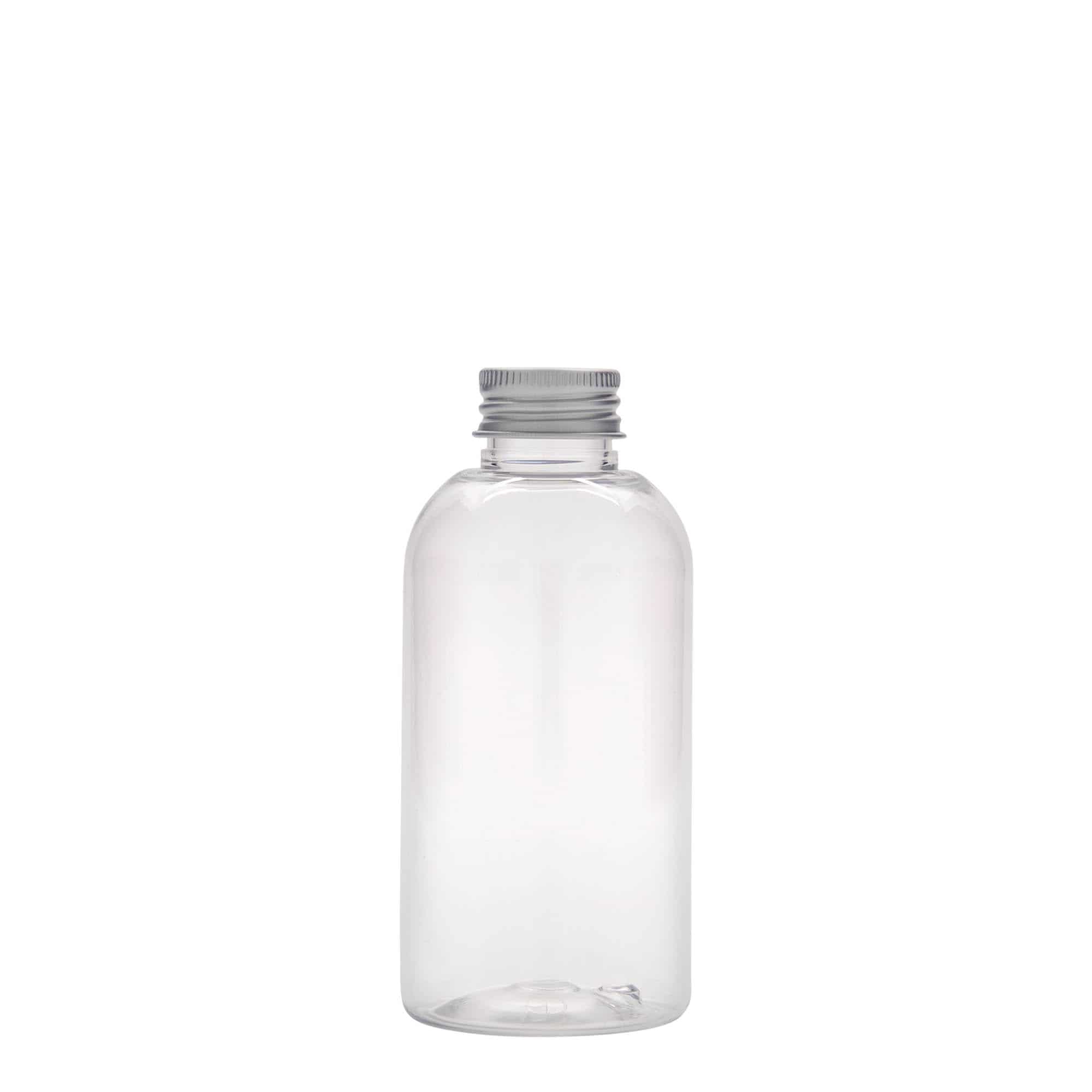 150 ml PET-flaske 'Boston', plast, åbning: GPI 24/410 150 ml PET-flaske 'Boston', plast, åbning: GPI 24/410
