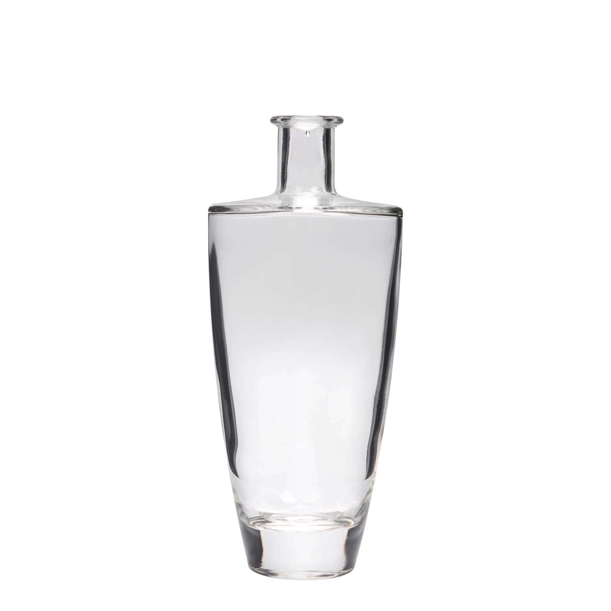 500 ml glasflaske 'Vanessa', oval, åbning: kork