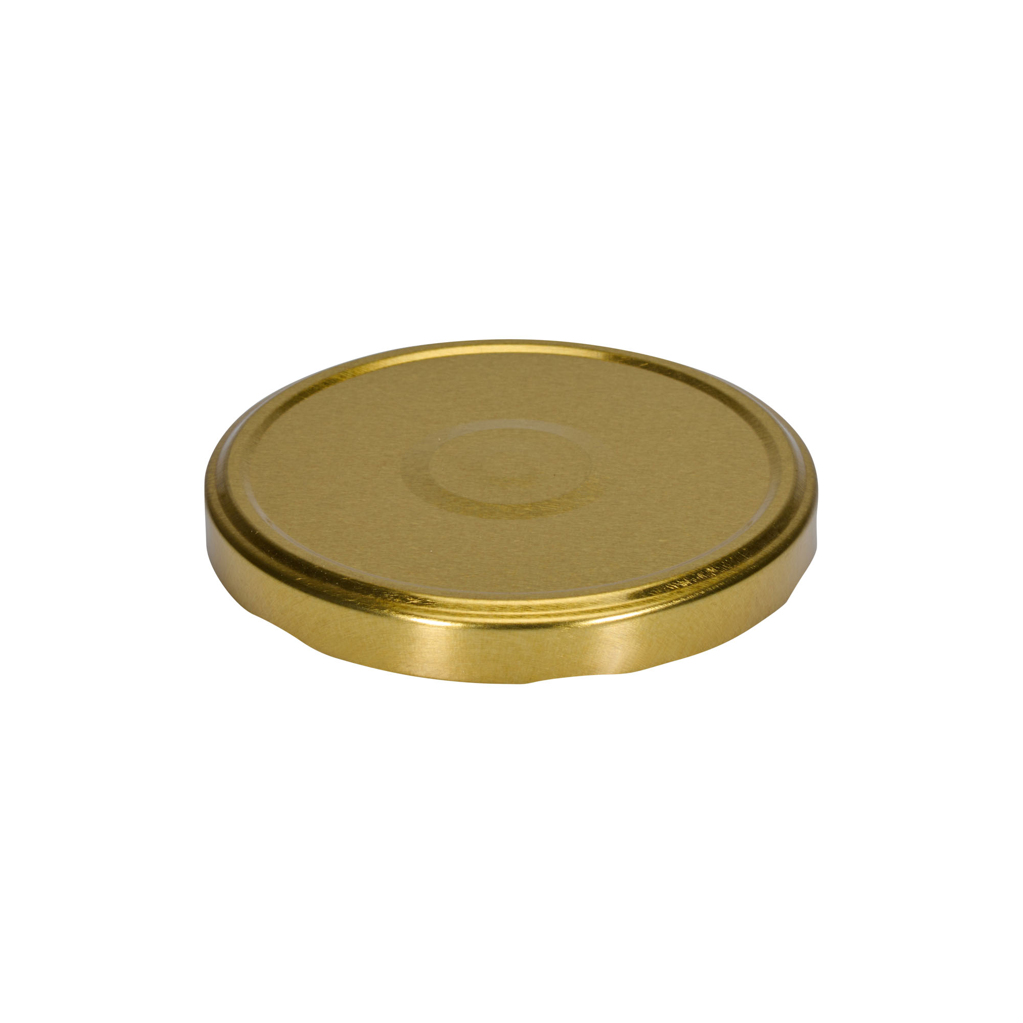 Twist-off-låg, hvidblik, guld, til åbning: TO 100 Twist-off-låg, hvidblik, guld, til åbning: TO 100