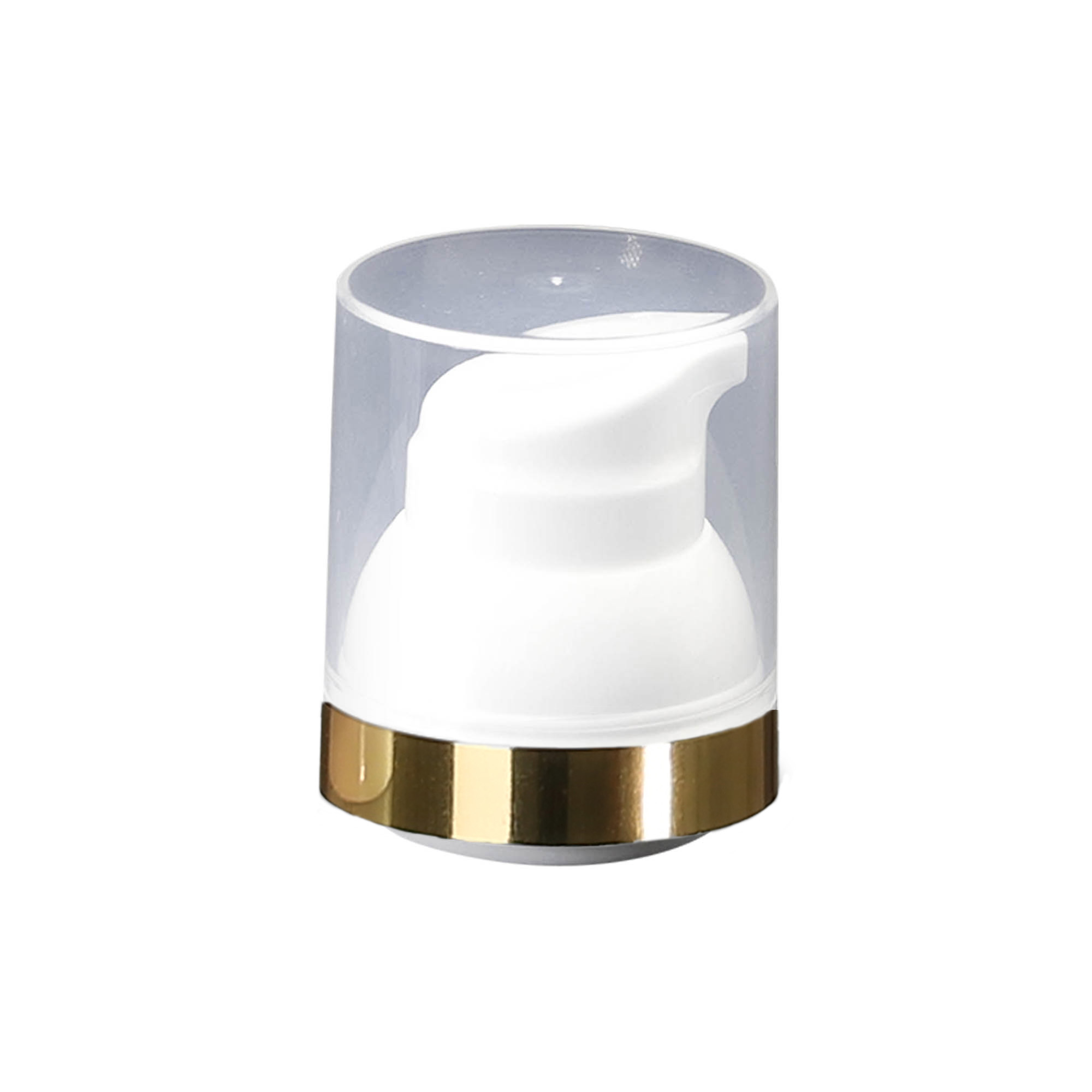 Airless dispenser pumpehoved 'Mezzo', PP-plast, hvid Airless dispenser pumpehoved 'Mezzo', PP-plast, hvid