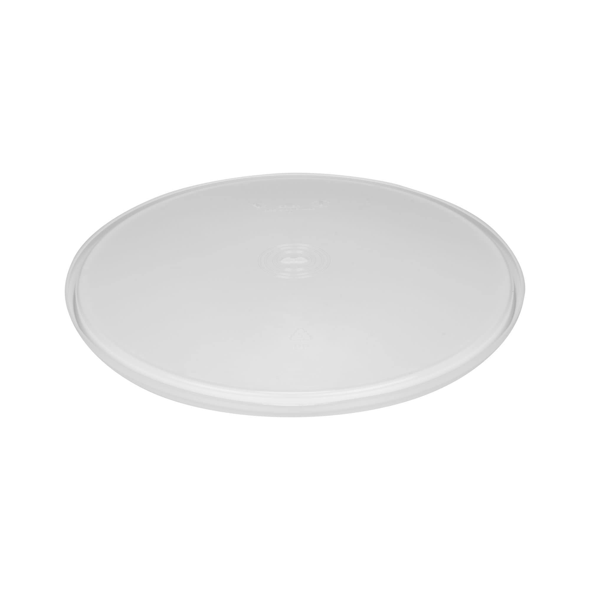 Låg til 20 l spand, PP-plast, hvid
