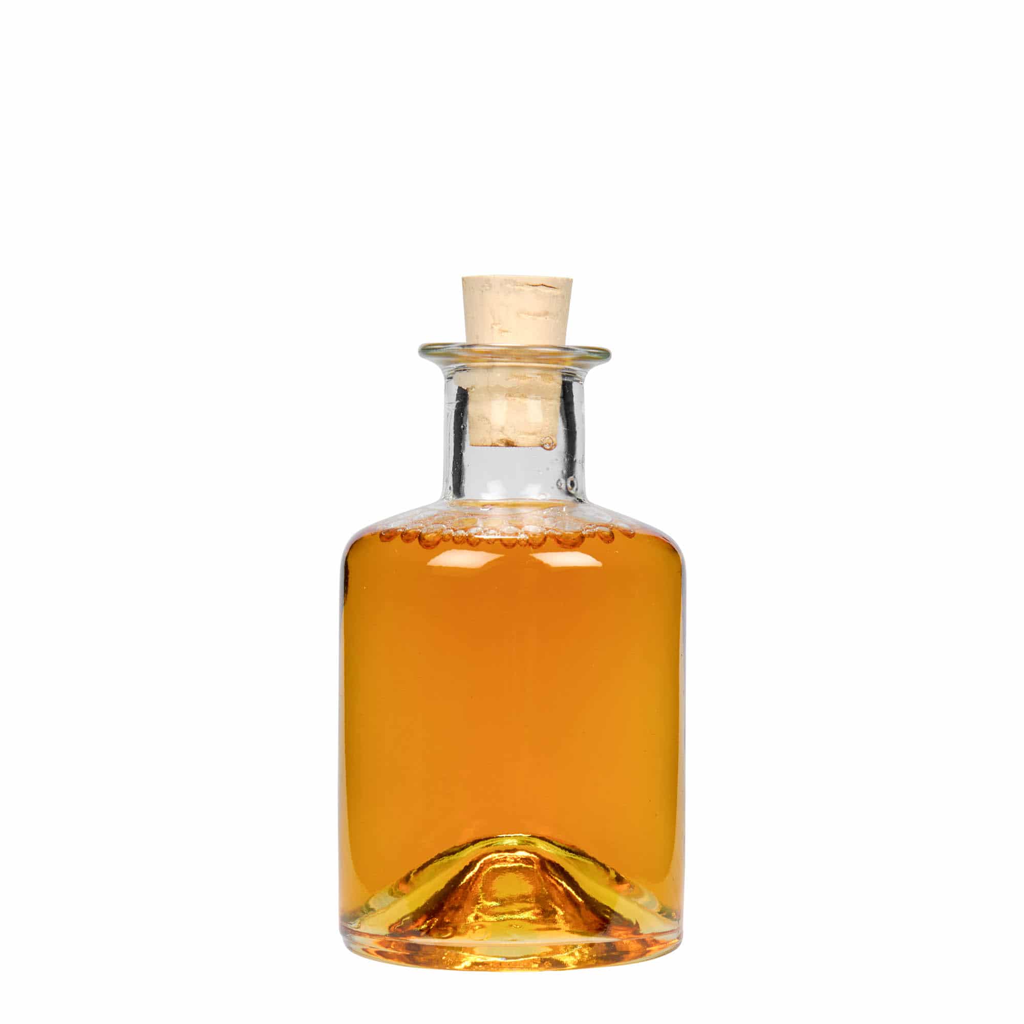 200 ml glasflaske apoteker, åbning: Kork