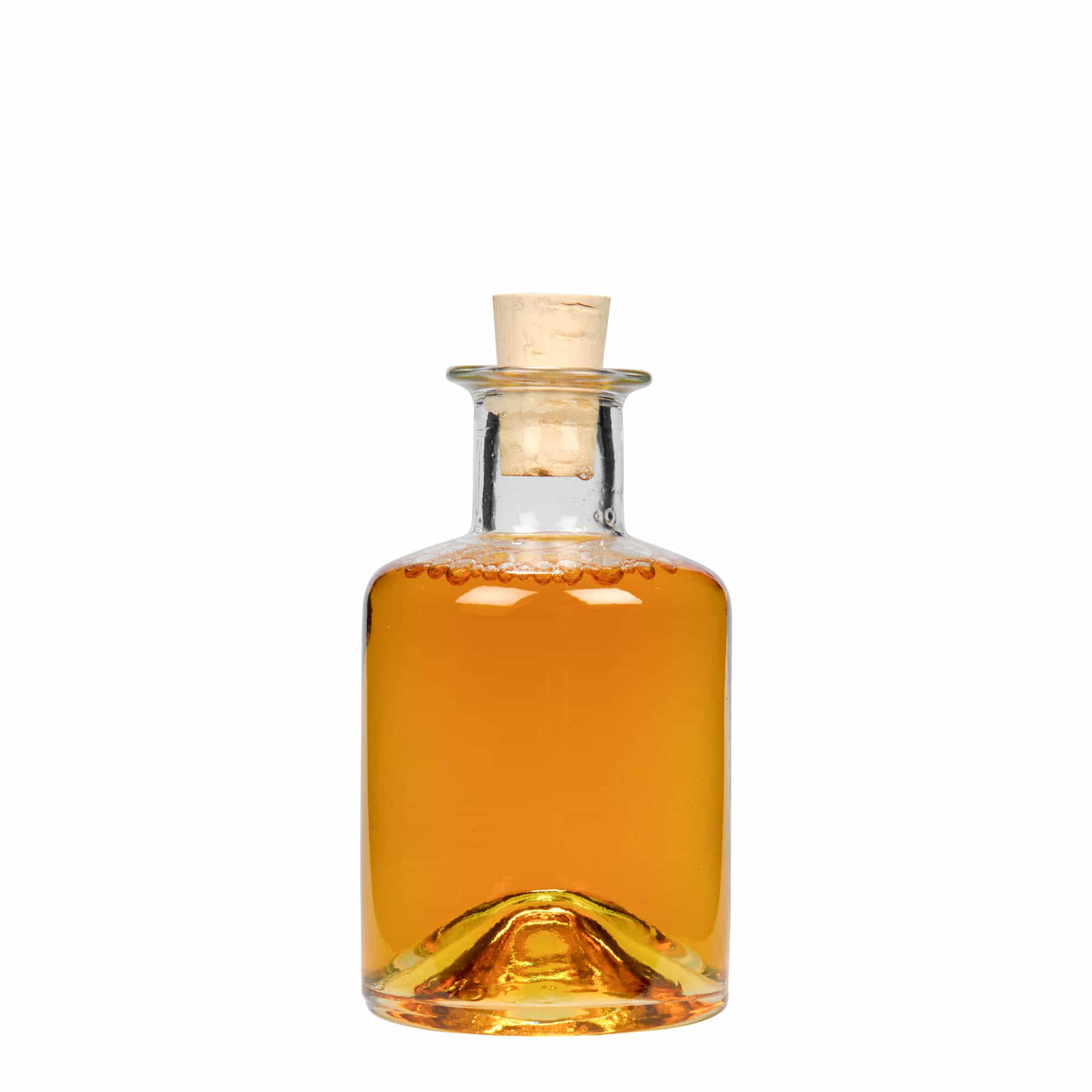 200 ml glasflaske apoteker, åbning: kork