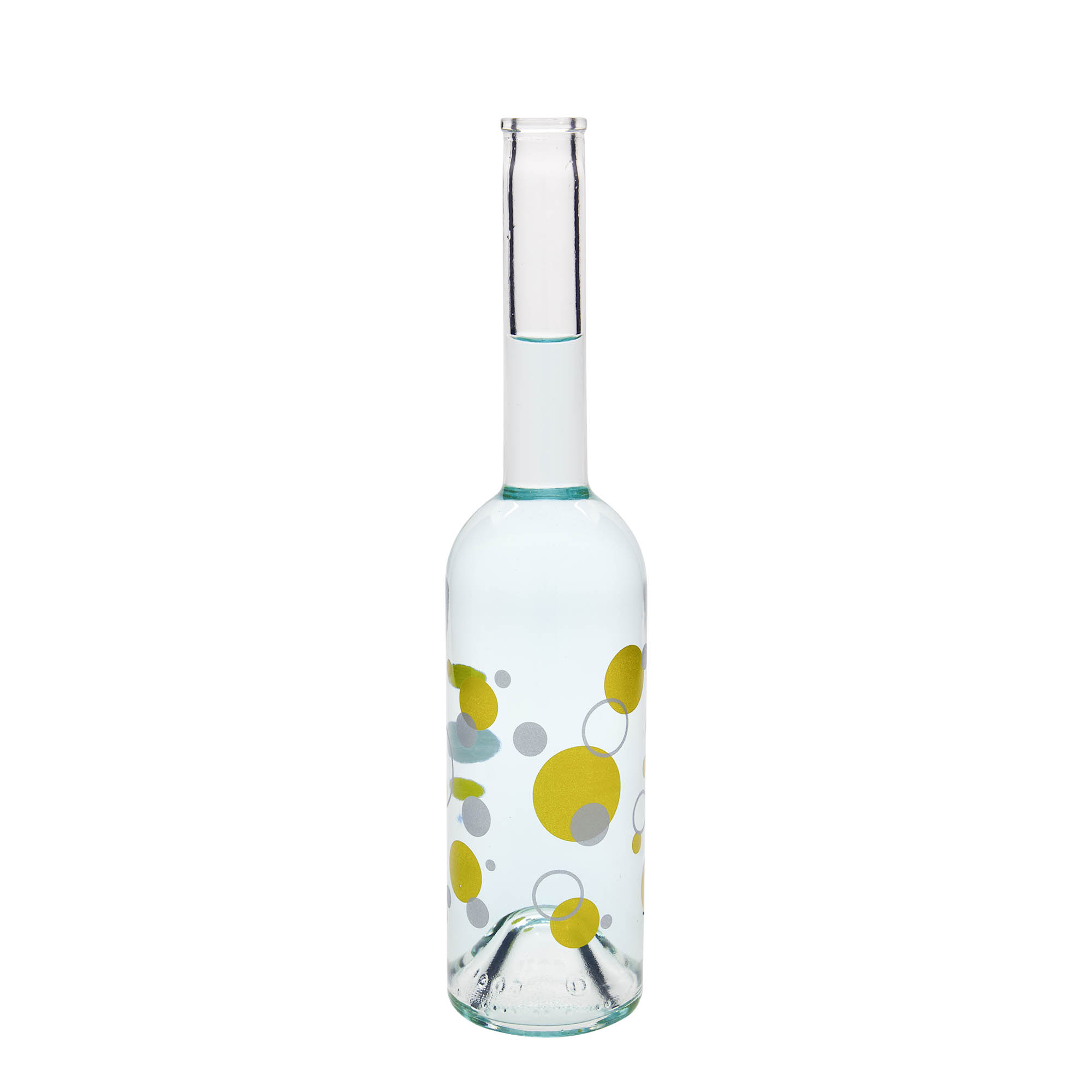 500 ml glasflaske 'Opera', motiv: prikker, åbning: prop