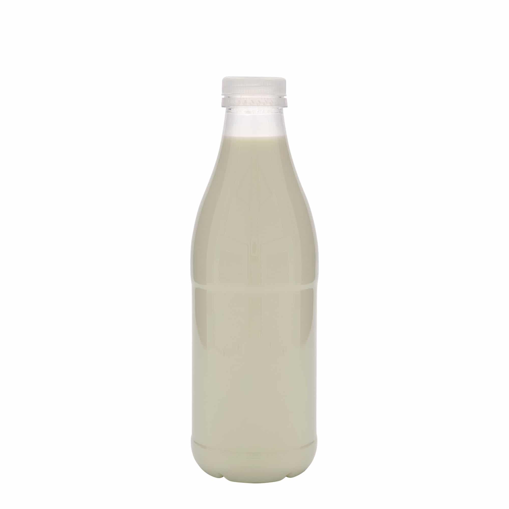 1.000 ml PET-flaske 'Milk and Juice', plastik, åbning: 38 mm