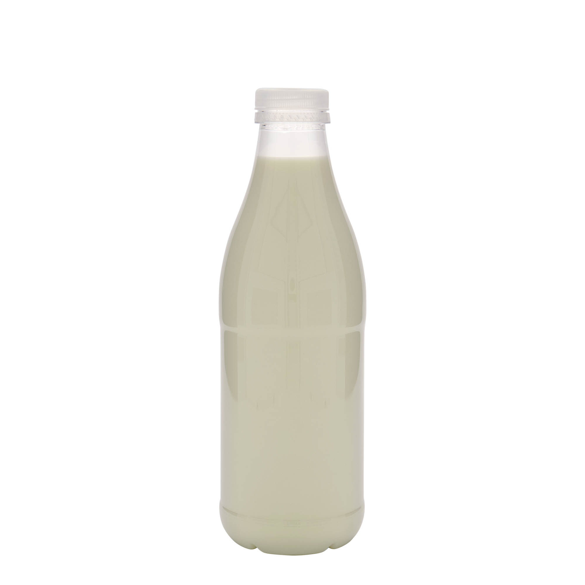 1.000 ml PET-flaske 'Milk and Juice', plastik, åbning: 38 mm