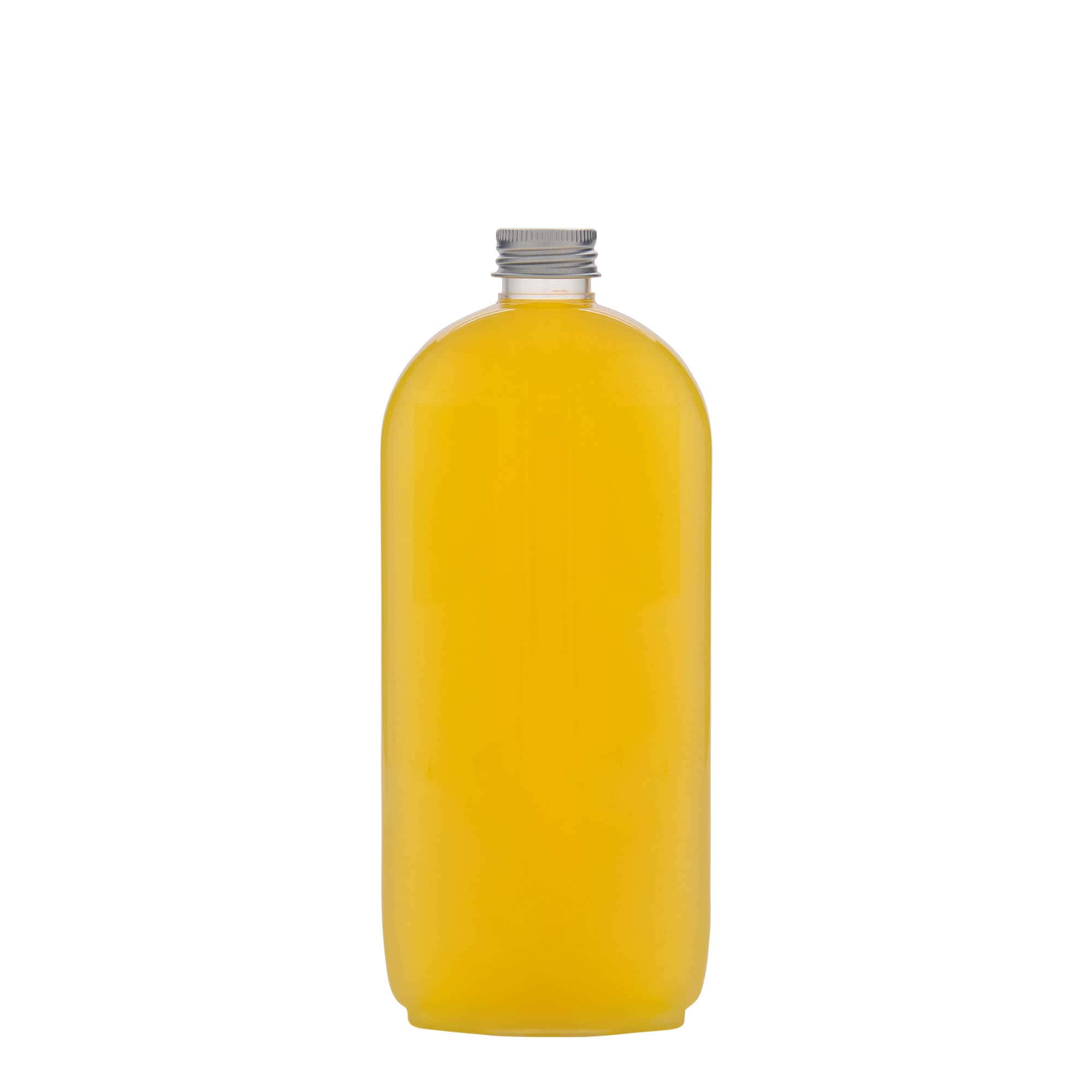 500 ml PET-flaske 'Iris', oval, plast, åbning: GPI 24/410