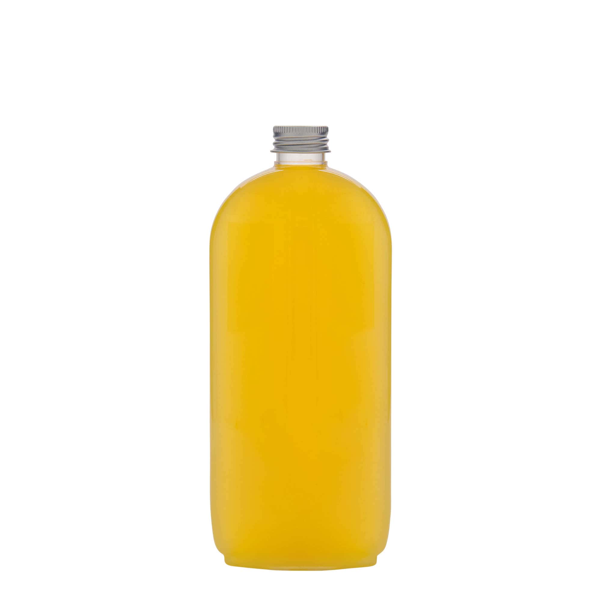 500 ml PET-flaske 'Iris', oval, plast, åbning: 24/410