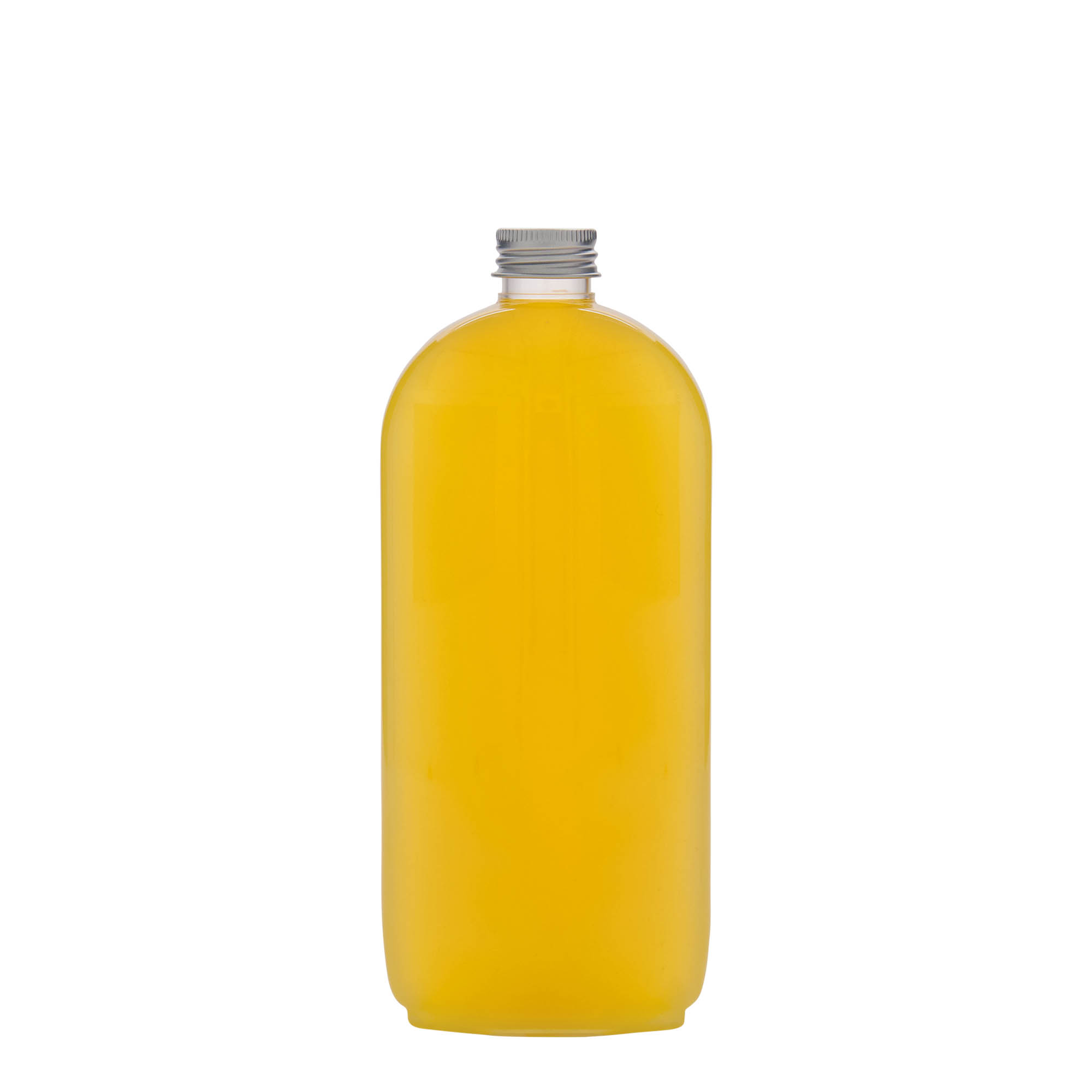 500 ml PET-flaske 'Iris', oval, plastik, åbning: 24/410 500 ml PET-flaske 'Iris', oval, plastik, åbning: 24/410
