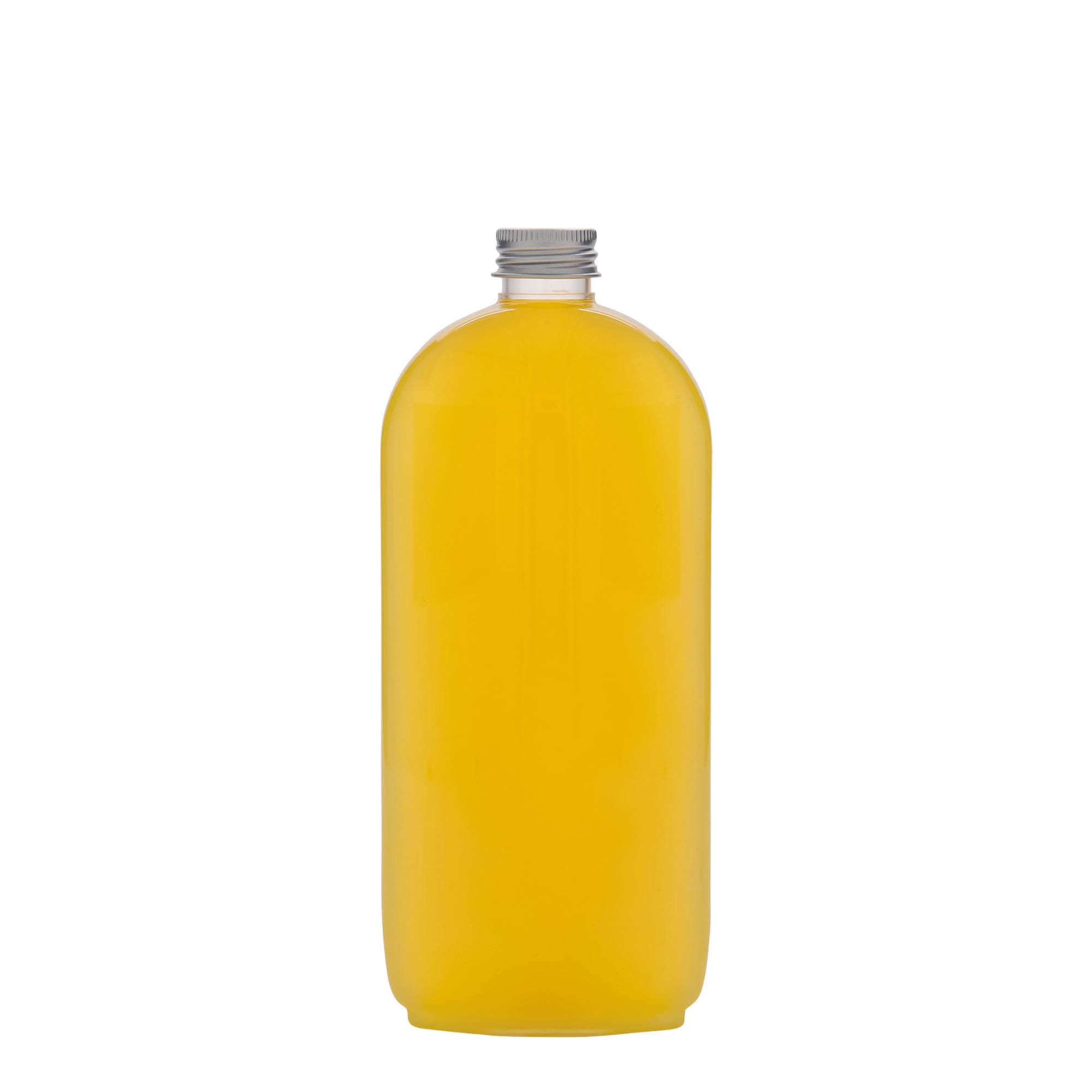 500 ml PET-flaske »Iris«, oval, plastik, åbning: 24/410