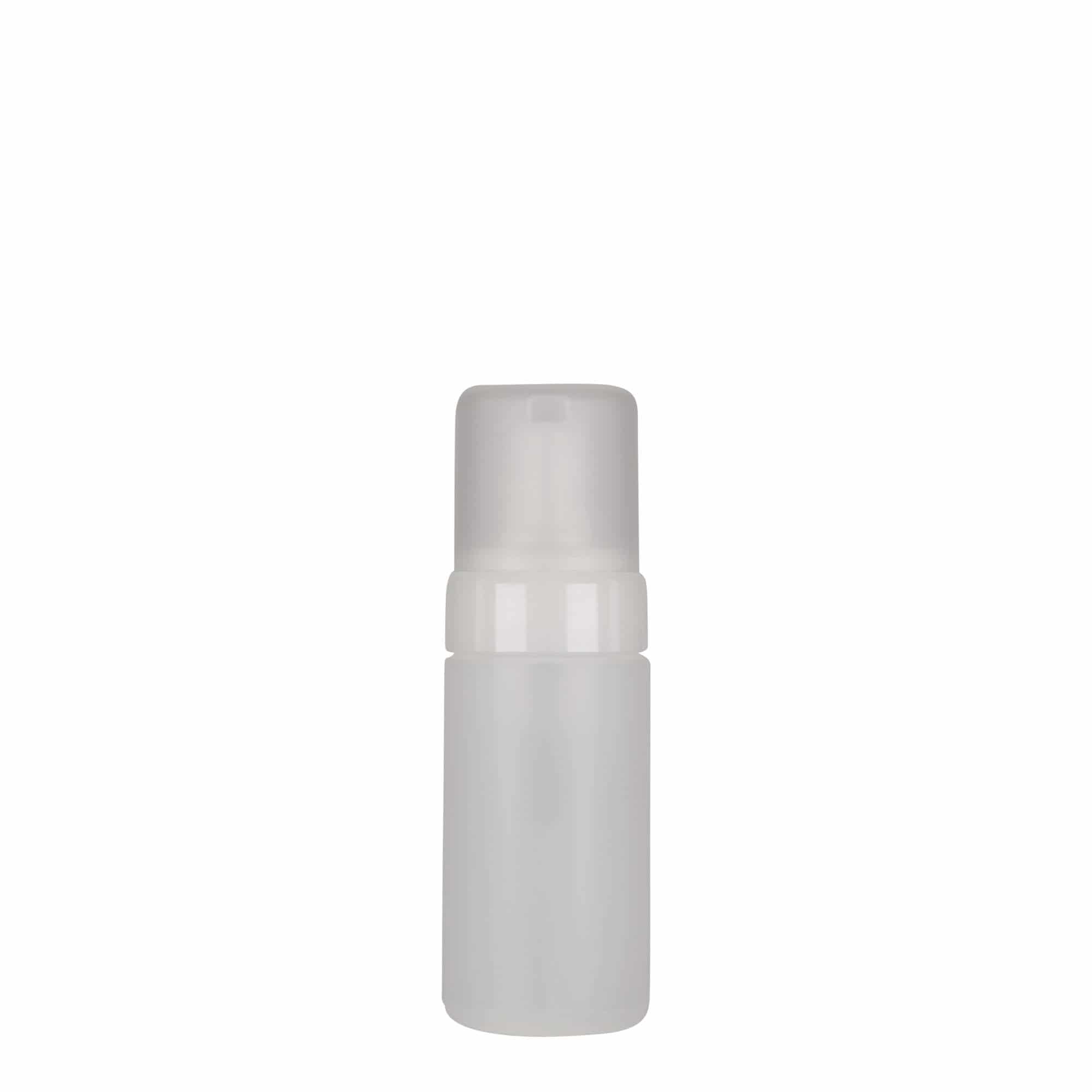 100 ml dispenserflaske 'Foamer', PE-plast, natur, åbning: Skruelåg