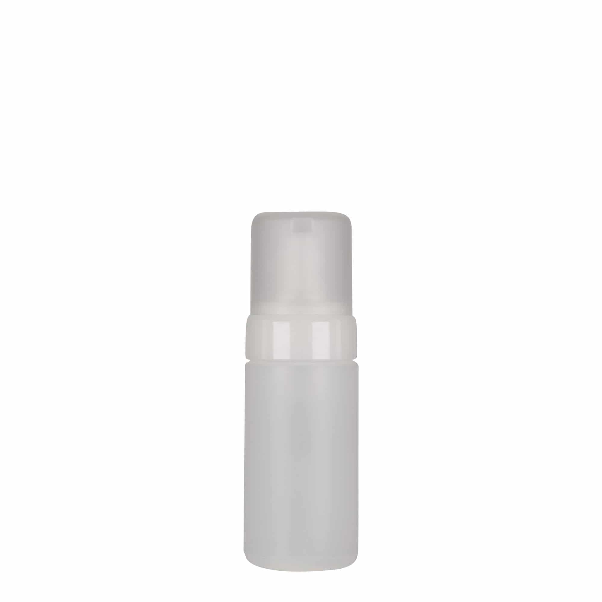 100 ml dispenserflaske 'Foamer', PE-plast, natur, åbning: skruelåg
