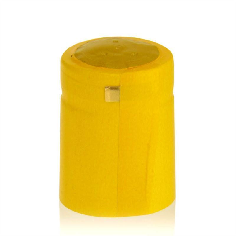 Krympekapsel 32x41, PVC-plast, gul