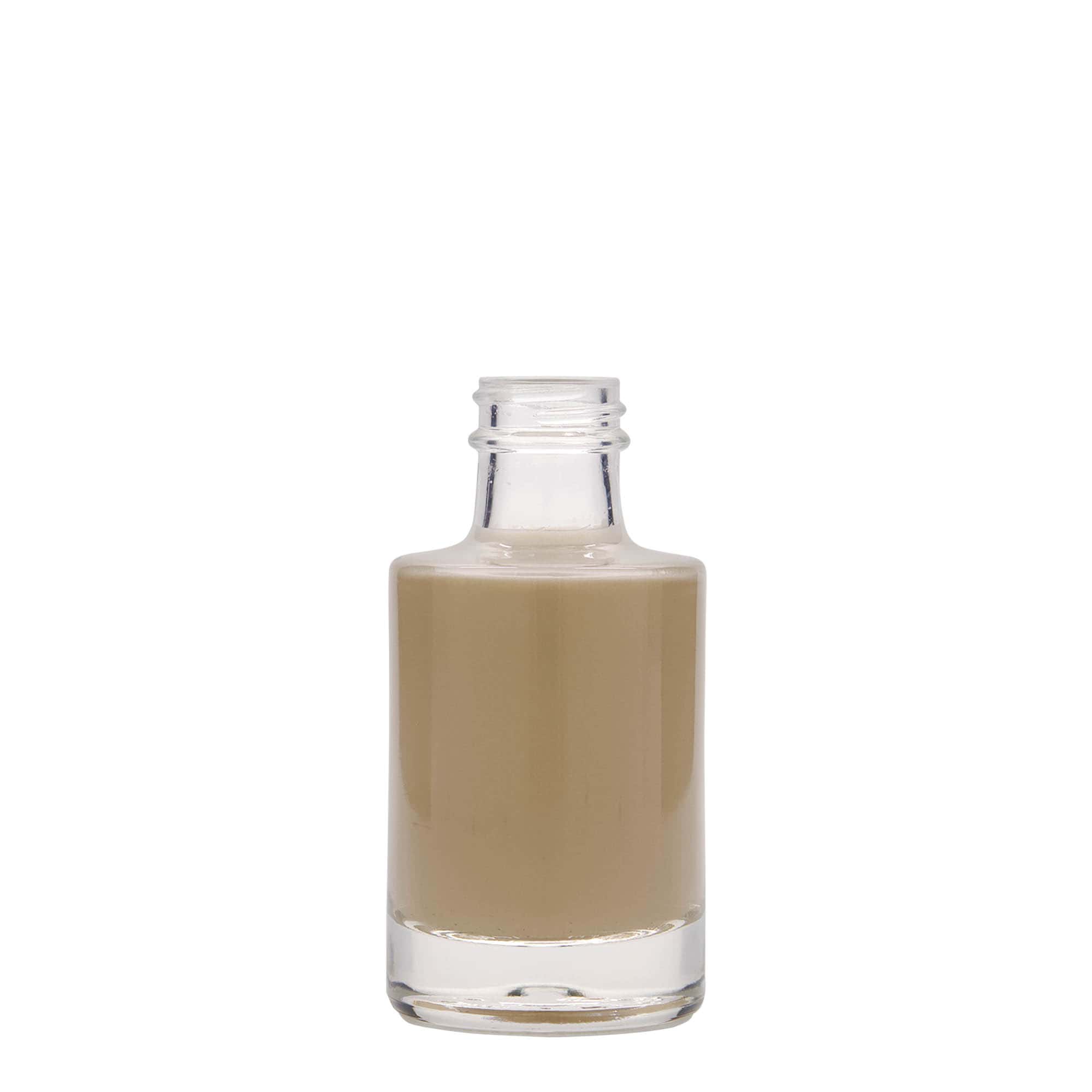 100 ml glasflaske 'Aventura', åbning: GPI 28 100 ml glasflaske 'Aventura', åbning: GPI 28