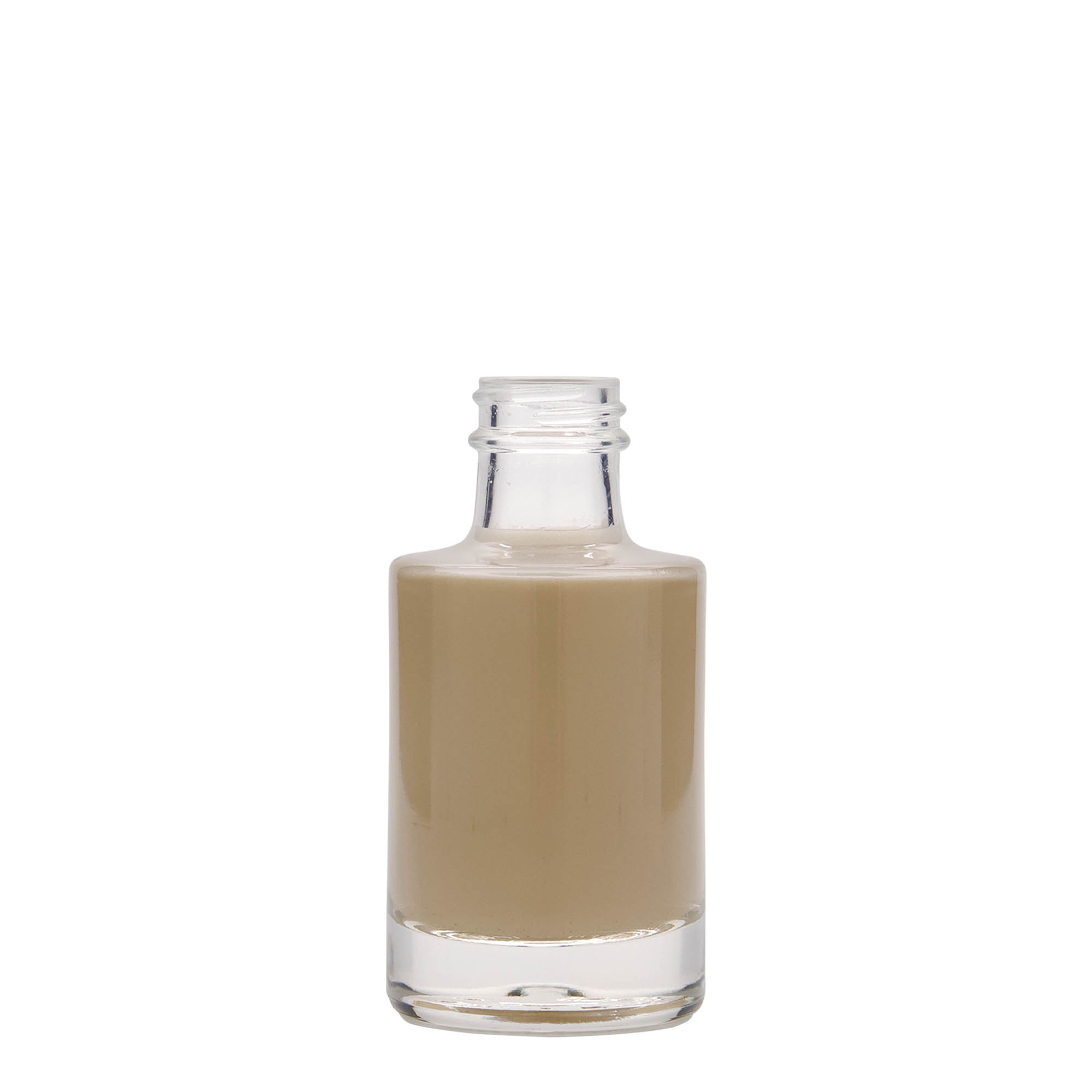 100 ml glasflaske 'Aventura', åbning: GPI 28 100 ml glasflaske 'Aventura', åbning: GPI 28
