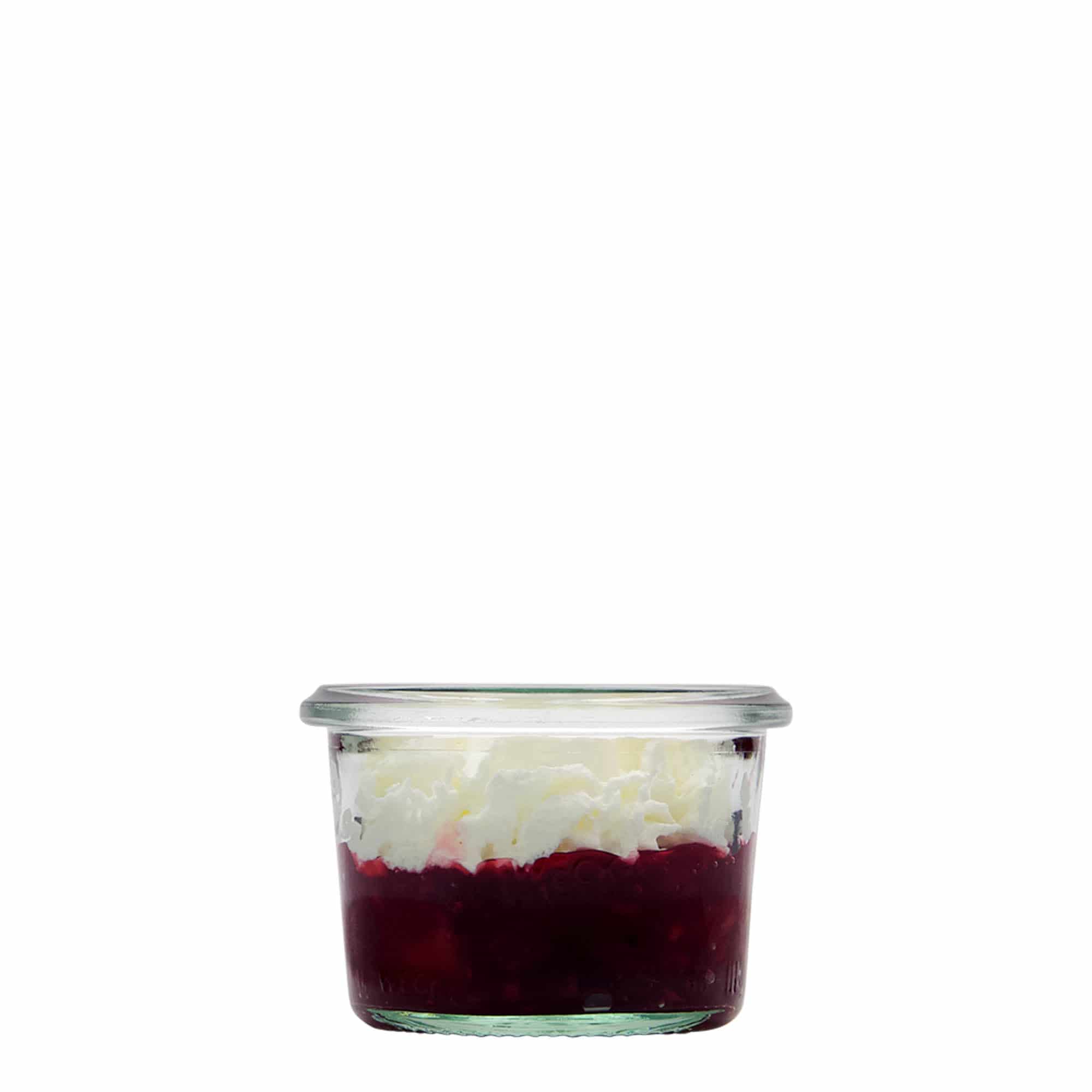 80 ml WECK-sturzglas, åbning: rundkant 80 ml WECK-sturzglas, åbning: rundkant