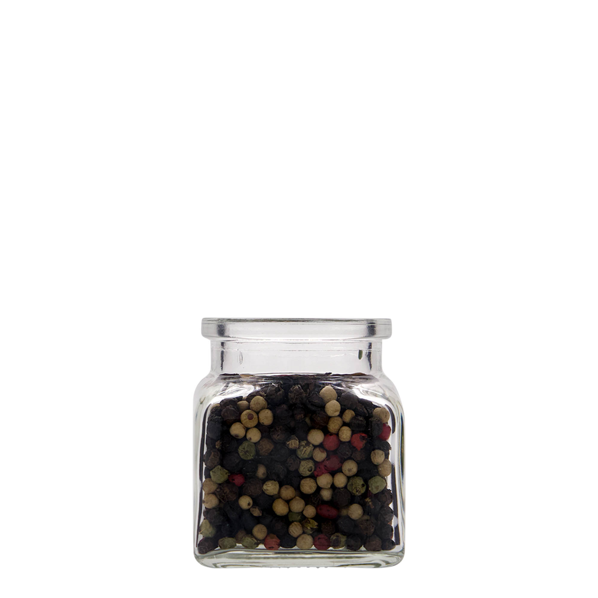 120 ml korkglas, firkantet, åbning: kork