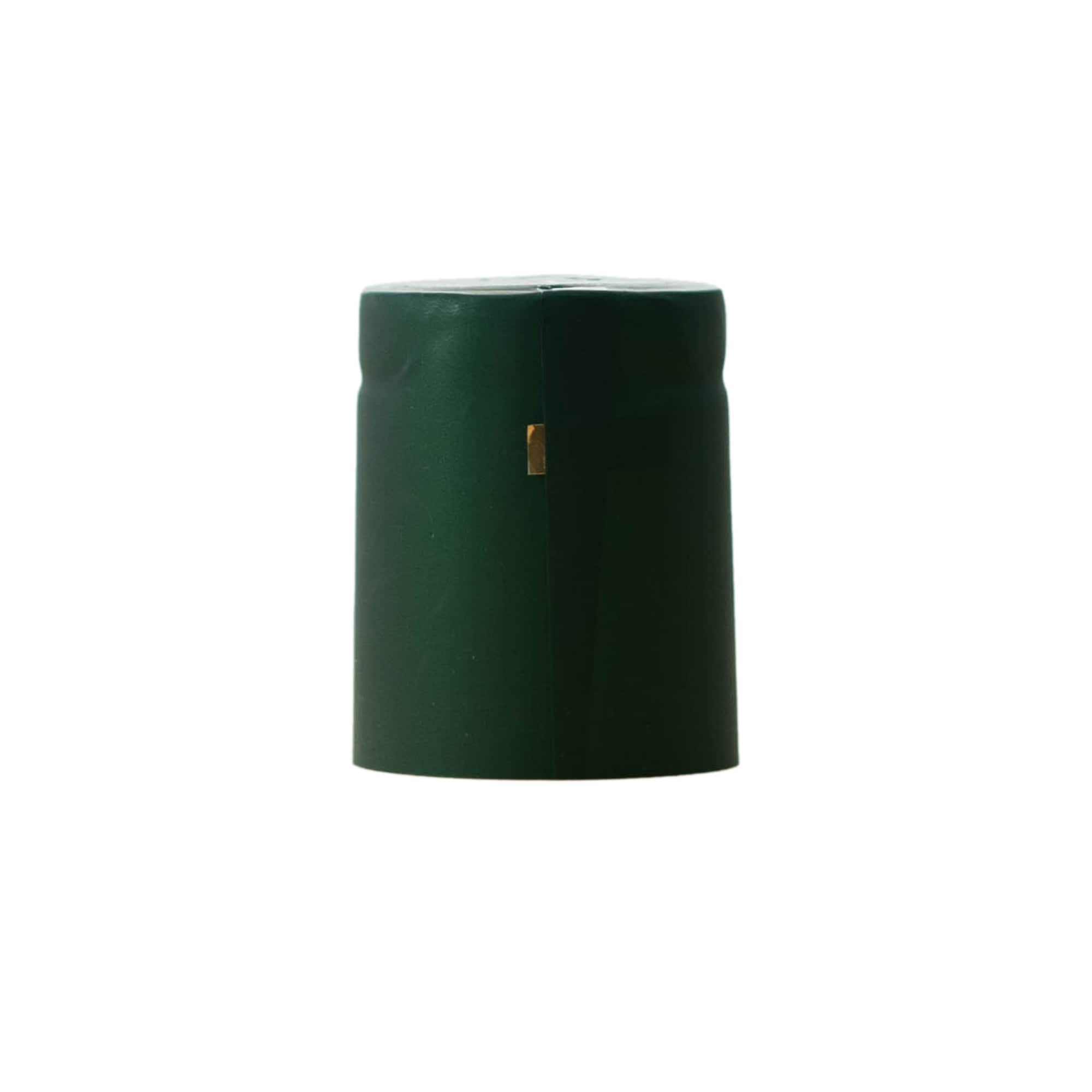 Skrumpelkapsel 32x41, PVC-plast, mørkegrøn