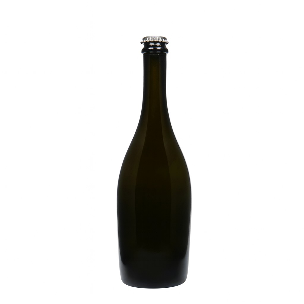 750 ml sektflaske 'Carmen', glas, antikgrøn, munding: kapsel 750 ml sektflaske 'Carmen', glas, antikgrøn, munding: kapsel