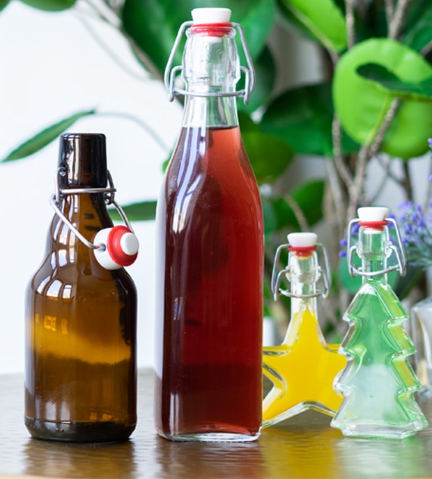 Flasker med patentprop