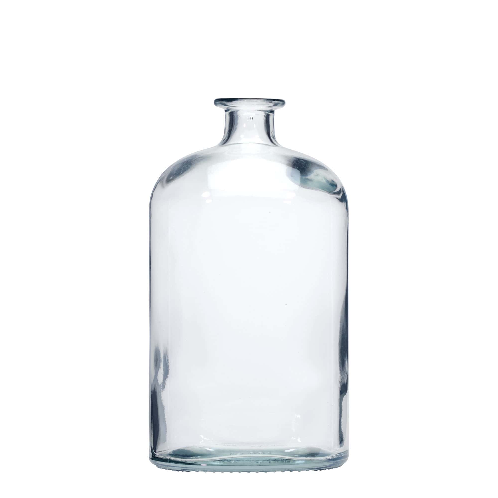 1.000 ml glasflaske 'Dundee', oval, åbning: Kork 1.000 ml glasflaske 'Dundee', oval, åbning: Kork