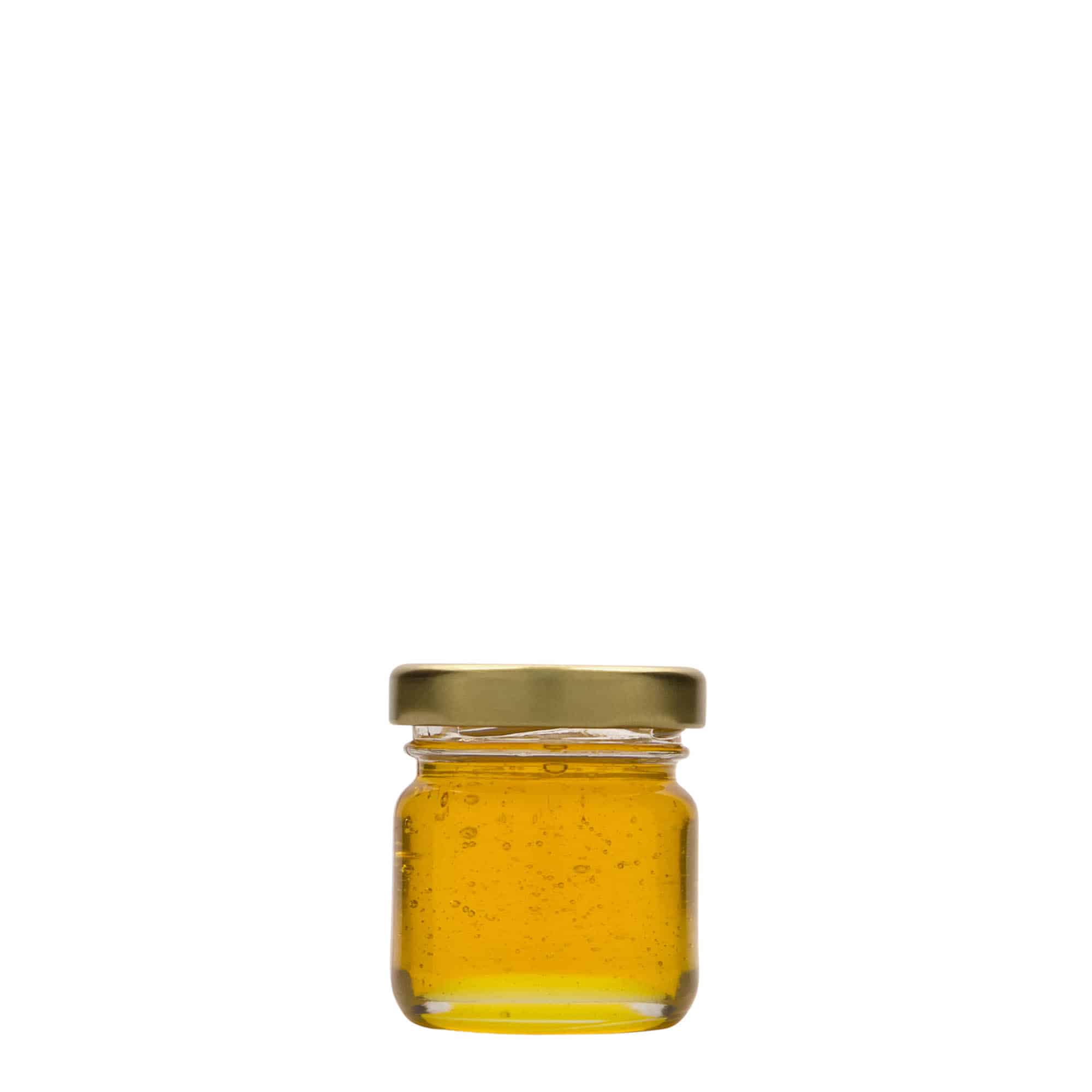 40 ml rundt glas, åbning: Twist-Off (TO 43)