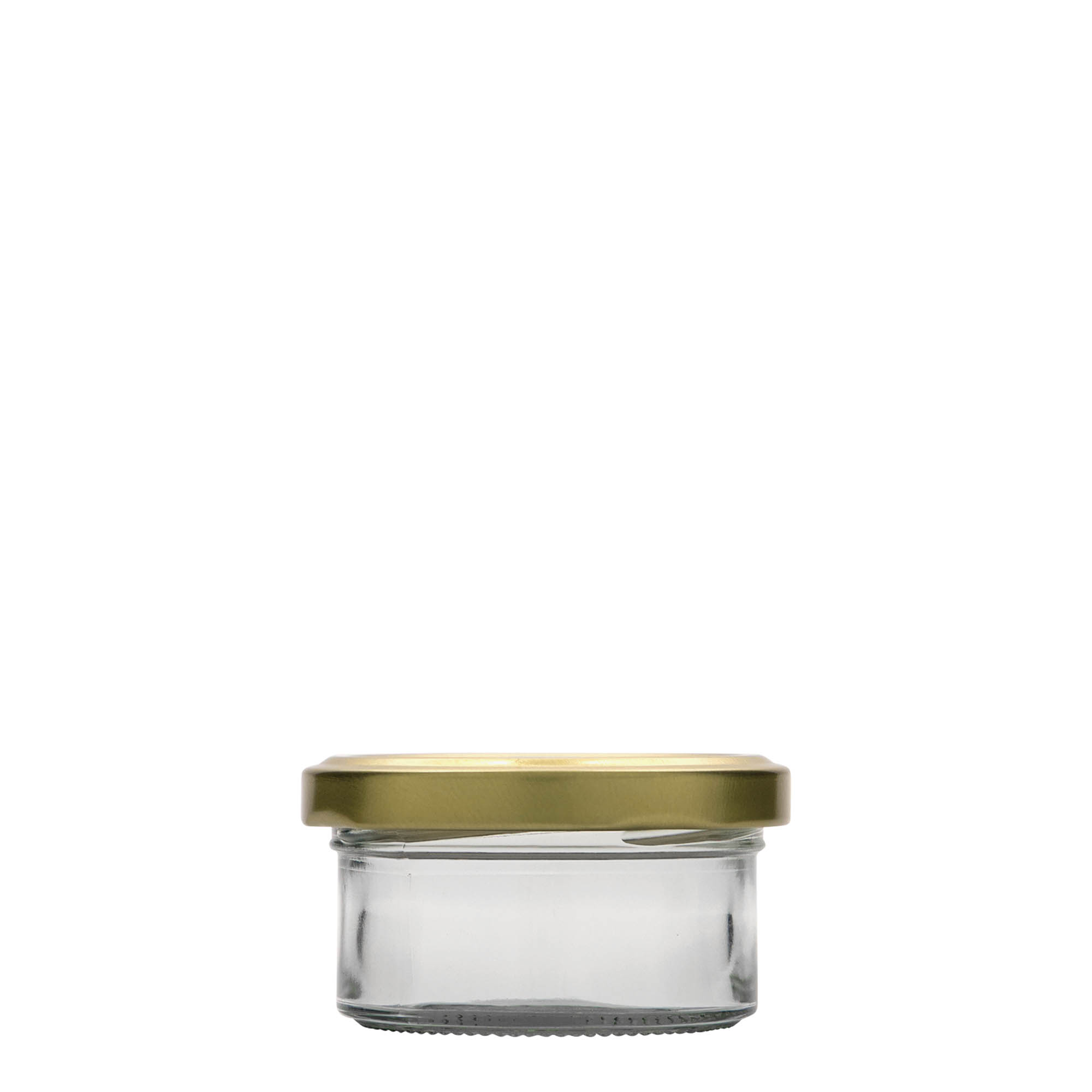 70 ml fladt sturzglas, åbning: Twist-Off (TO 66)