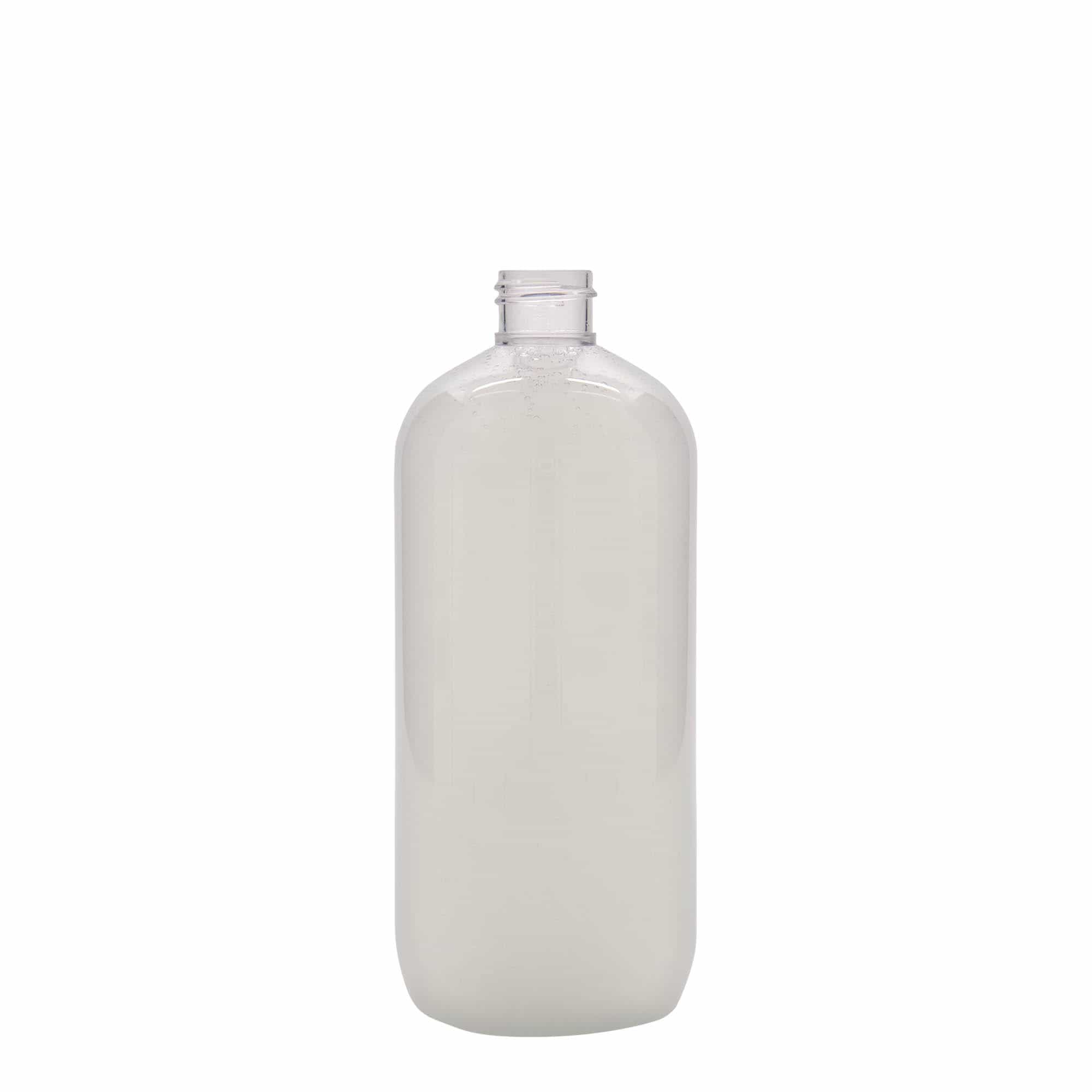 500 ml PET-flaske 'Boston', plast, åbning: GPI 24/410