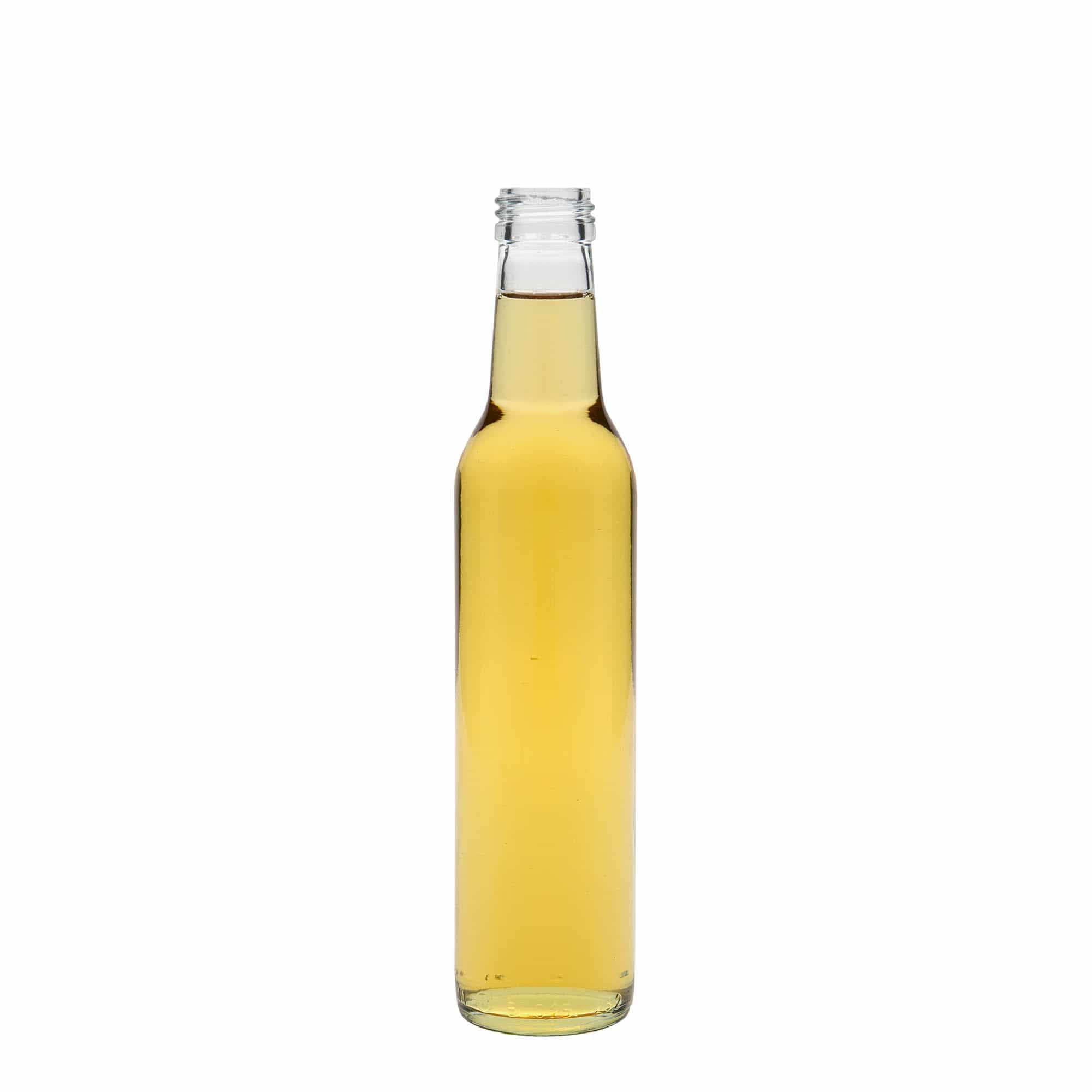 250 ml glasflaske 'Cilindrica', munding: PP 28