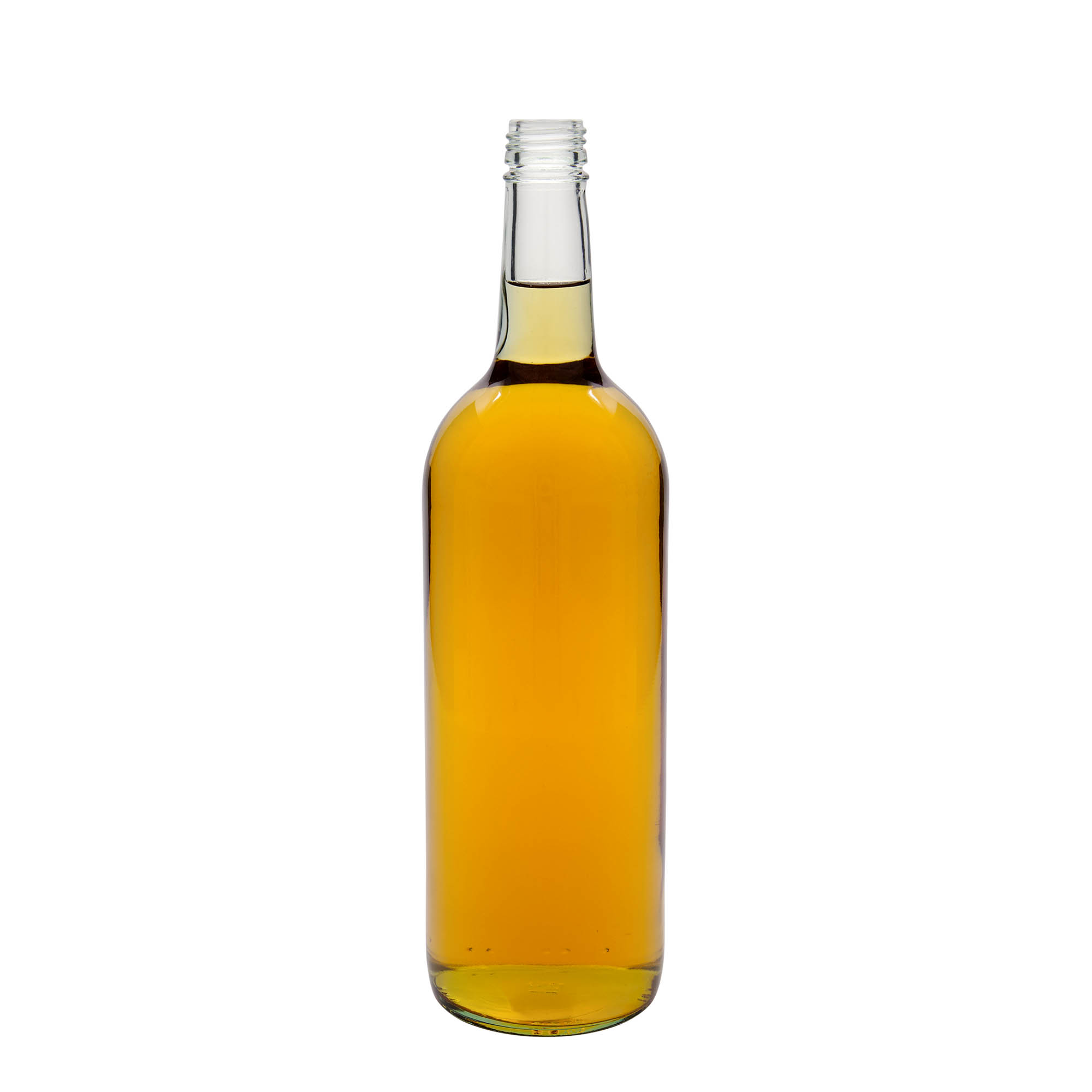 1.000 ml universalflaske, glas, munding: PP 28