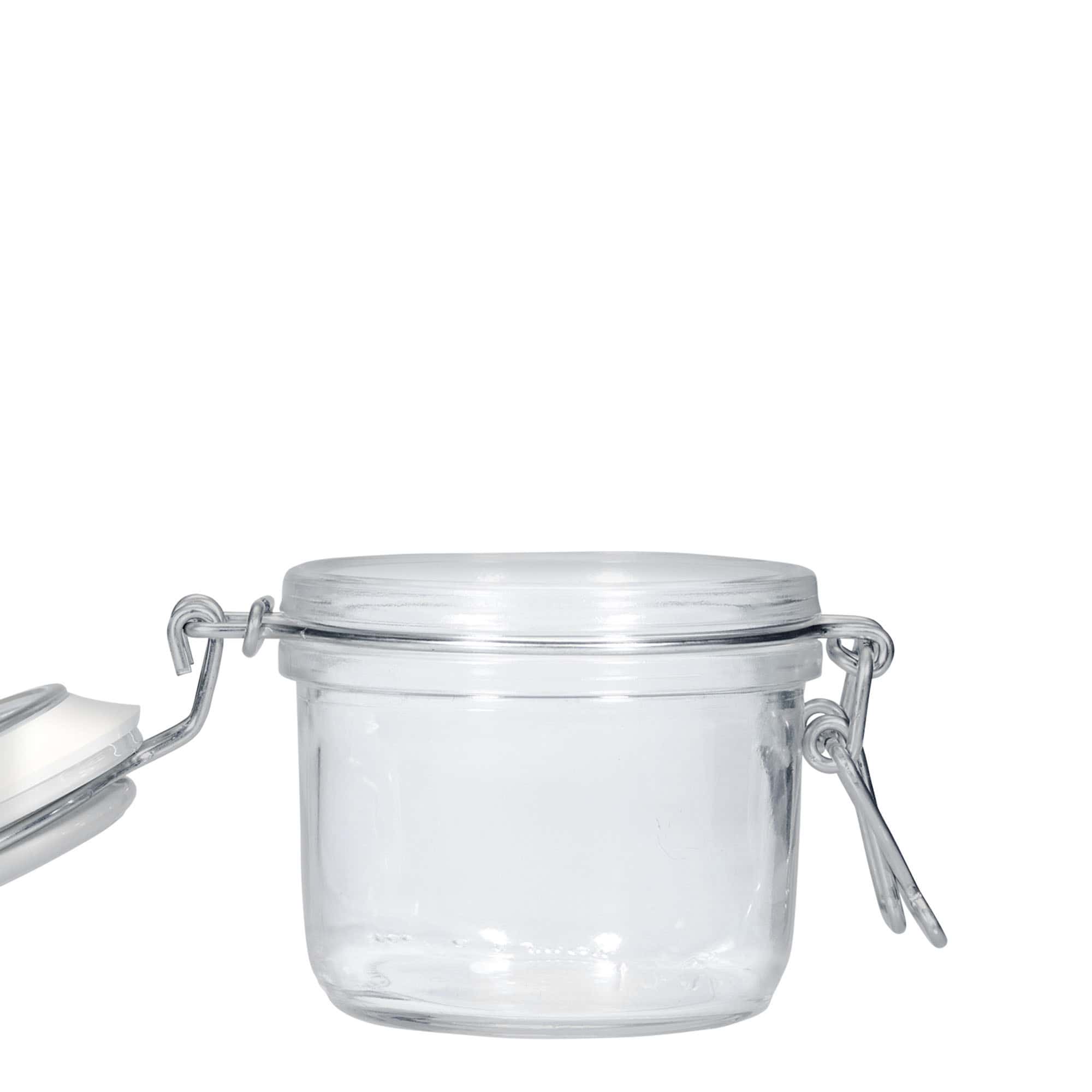 200 ml patentglas 'Fido', blå, åbning: Patentlåg