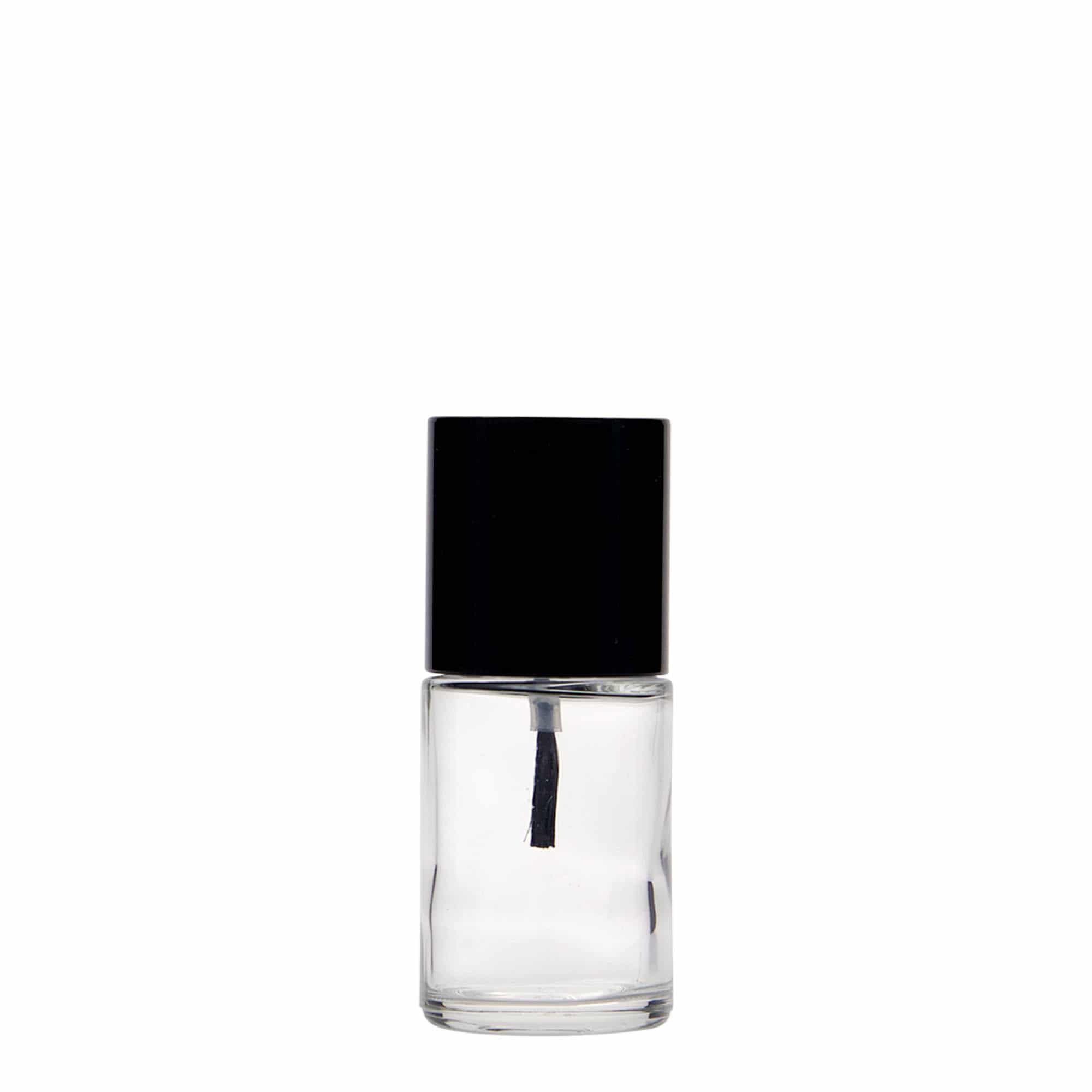 16 ml flaske til neglelak 'London' med pensel, glas