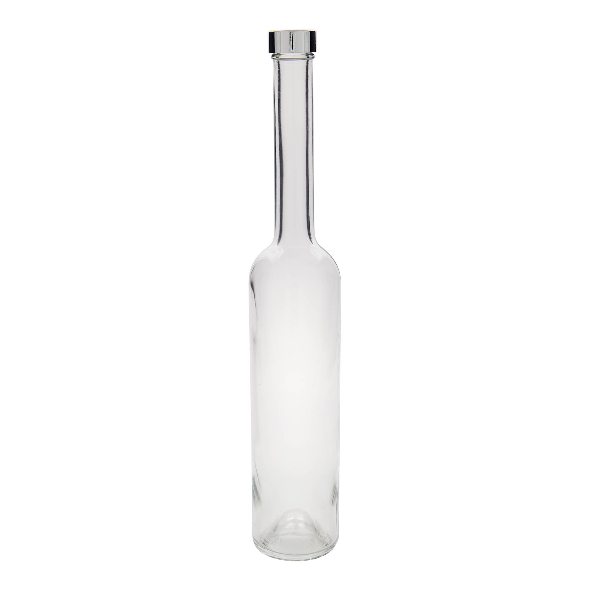 500 ml glasflaske 'Platina', åbning: GPI 28 500 ml glasflaske 'Platina', åbning: GPI 28