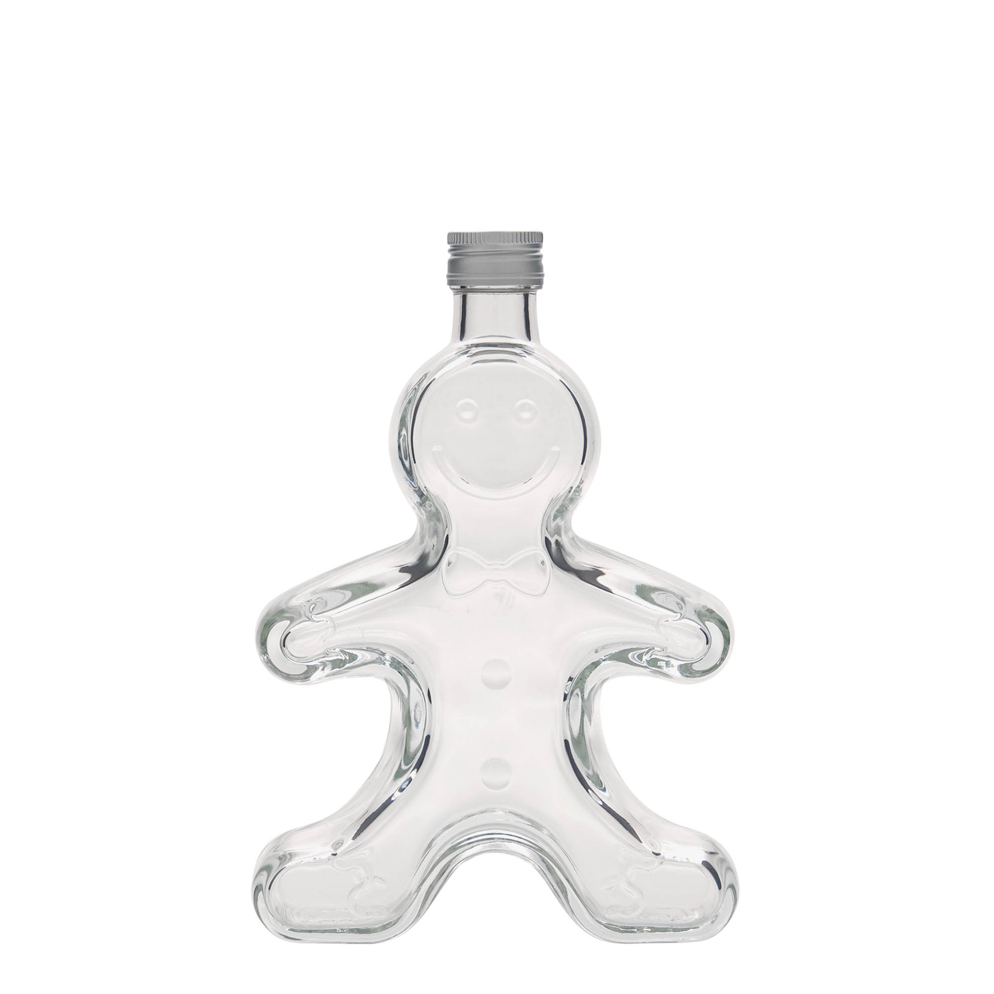 250 ml glasflaske 'Lebkuchenmand', åbning: PP 24 250 ml glasflaske 'Lebkuchenmand', åbning: PP 24