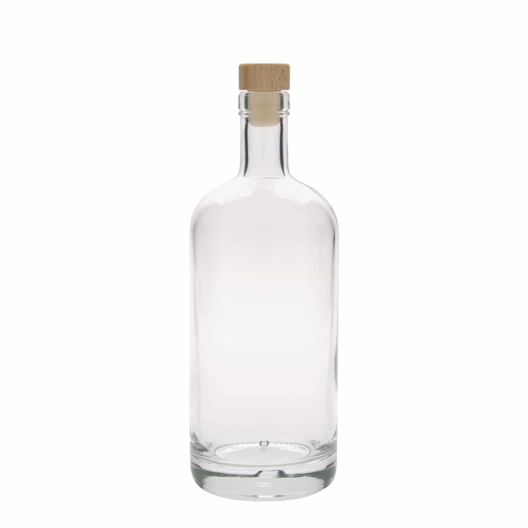 700 ml glasflaske 'Linea Uno', åbning: Kork