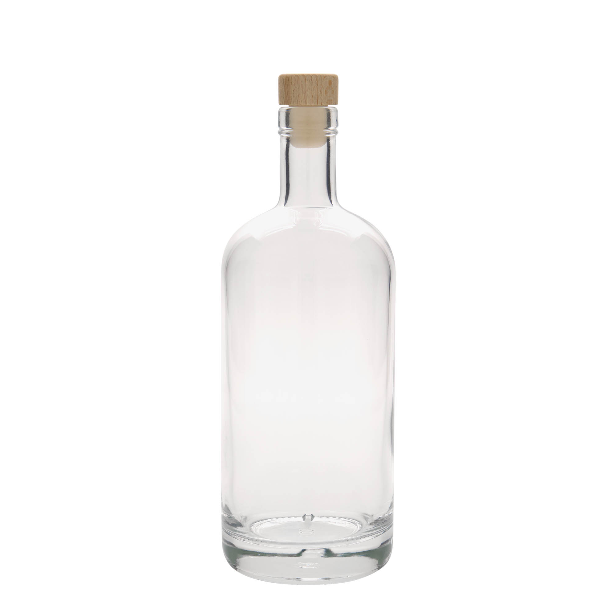 700 ml glasflaske 'Linea Uno', åbning: kork