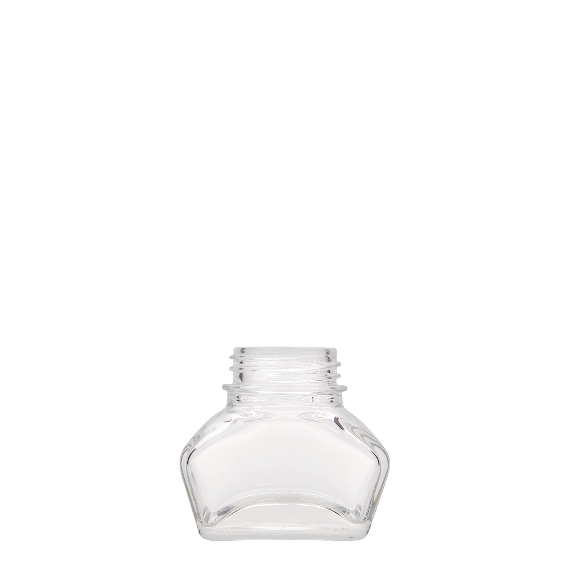 30 ml blækhus, rektangulært, åbning: skruelåg