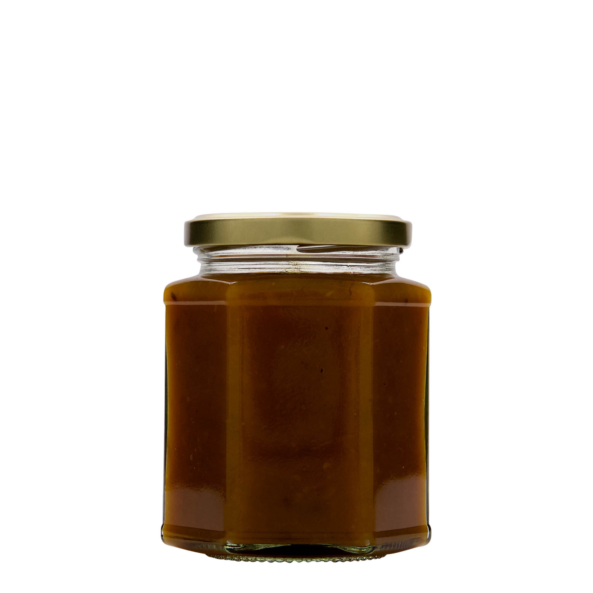 324 ml sekskantet glas, åbning: Twist-Off (TO 66) 324 ml sekskantet glas, åbning: Twist-Off (TO 66)