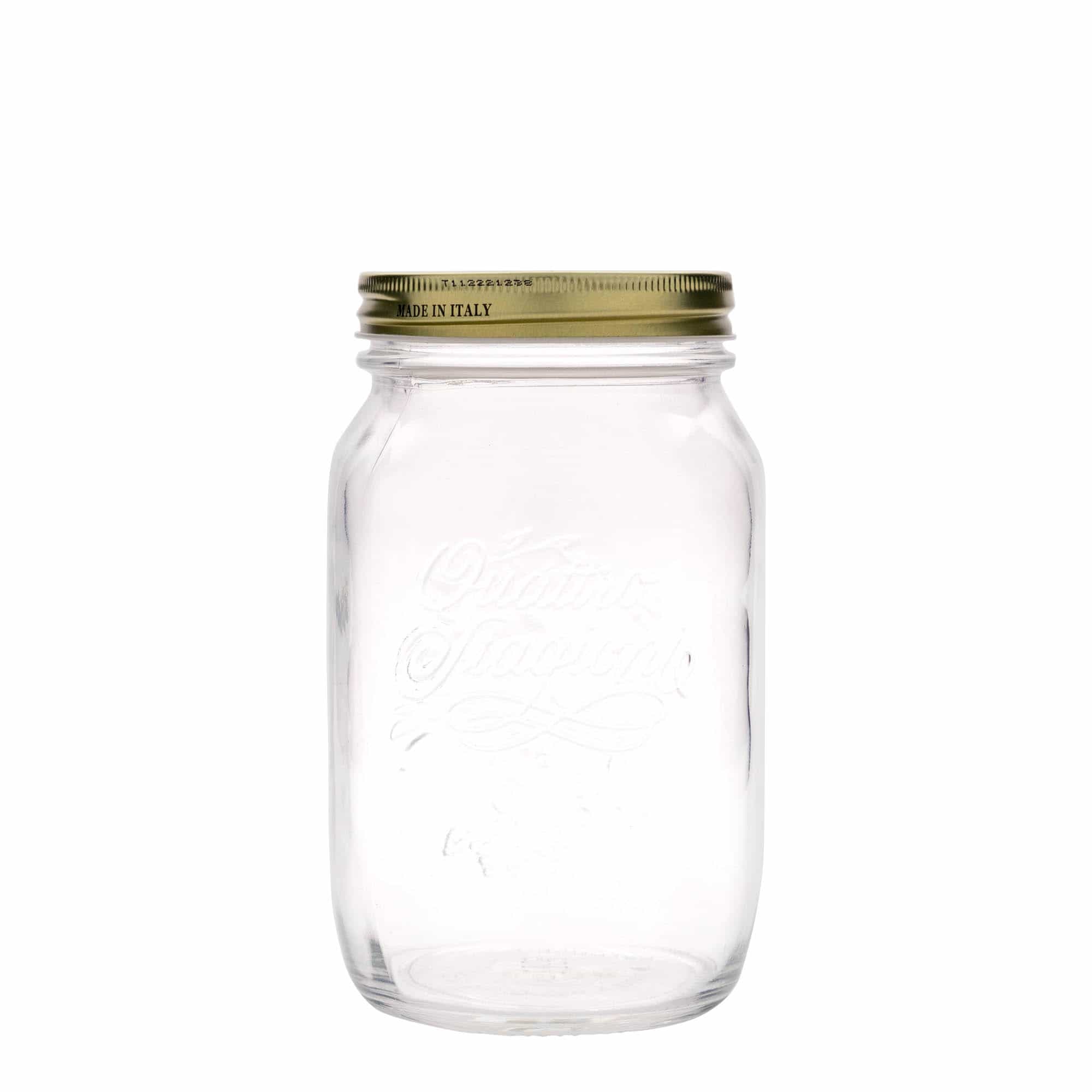 1.000 ml glas 'Quattro Stagioni', åbning: Skruelåg 1.000 ml glas 'Quattro Stagioni', åbning: Skruelåg
