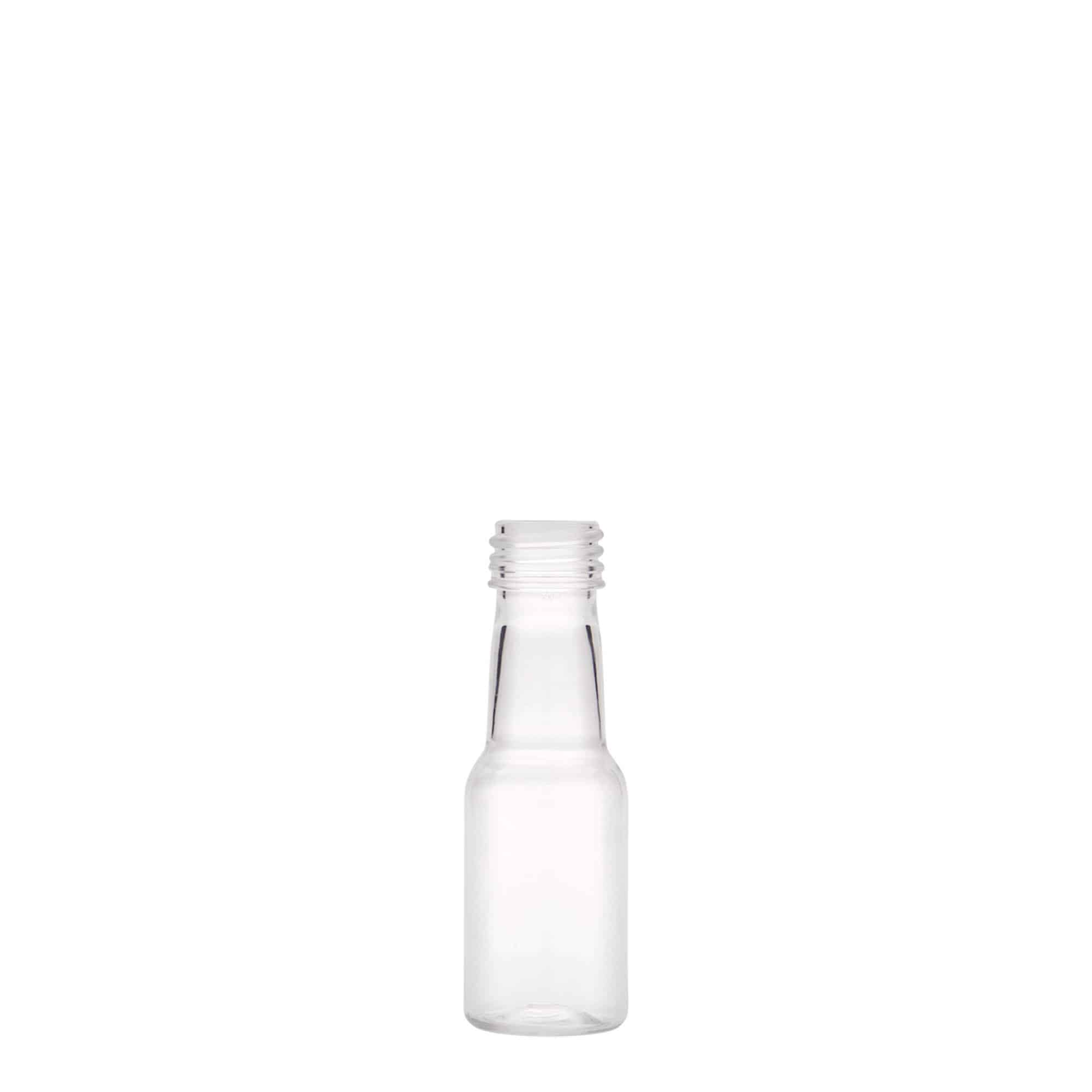 20 ml PET-flaske 'Theo', plastik, åbning: PP 18
