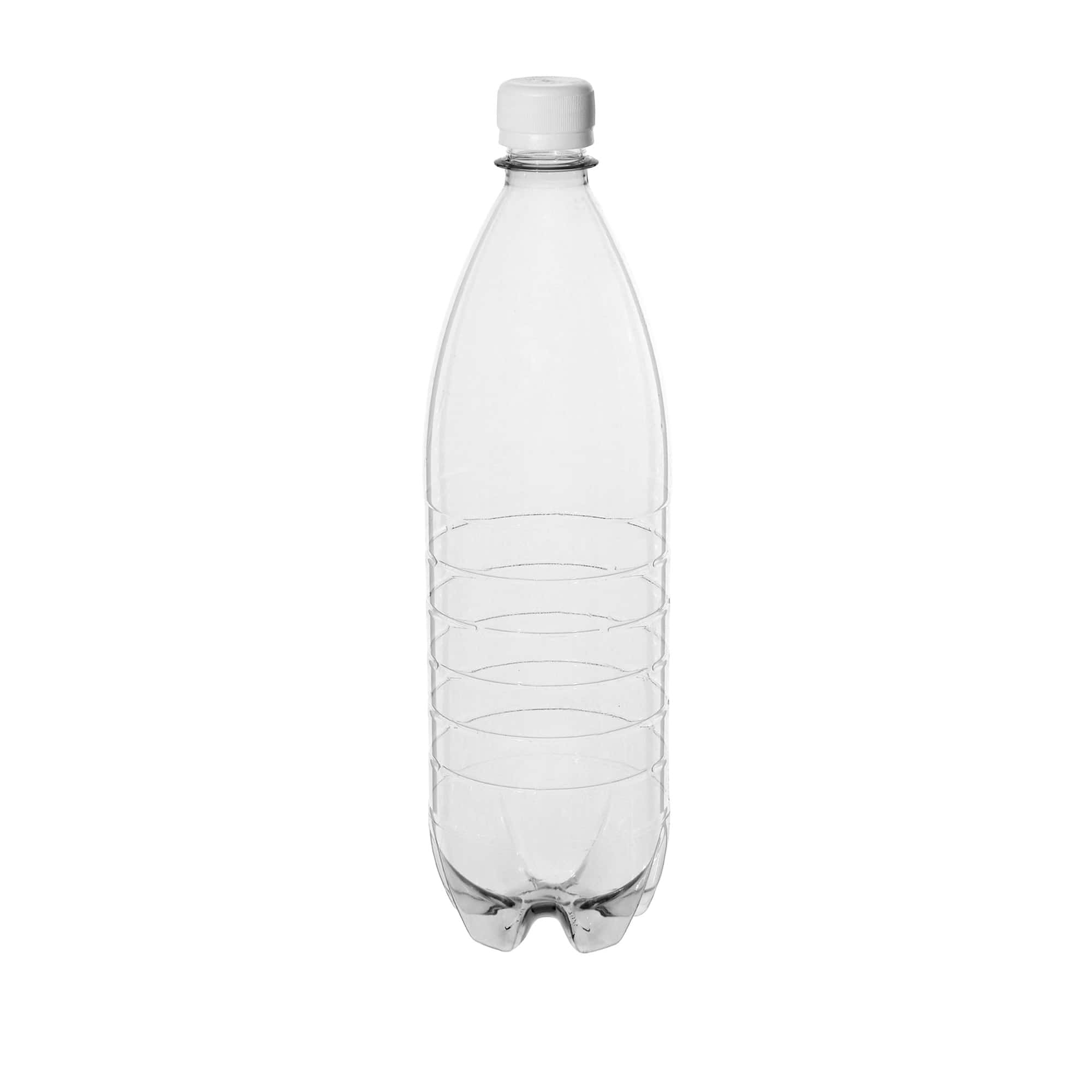 1000 ml PET-flaske universal, plastik, åbning: PCO28
