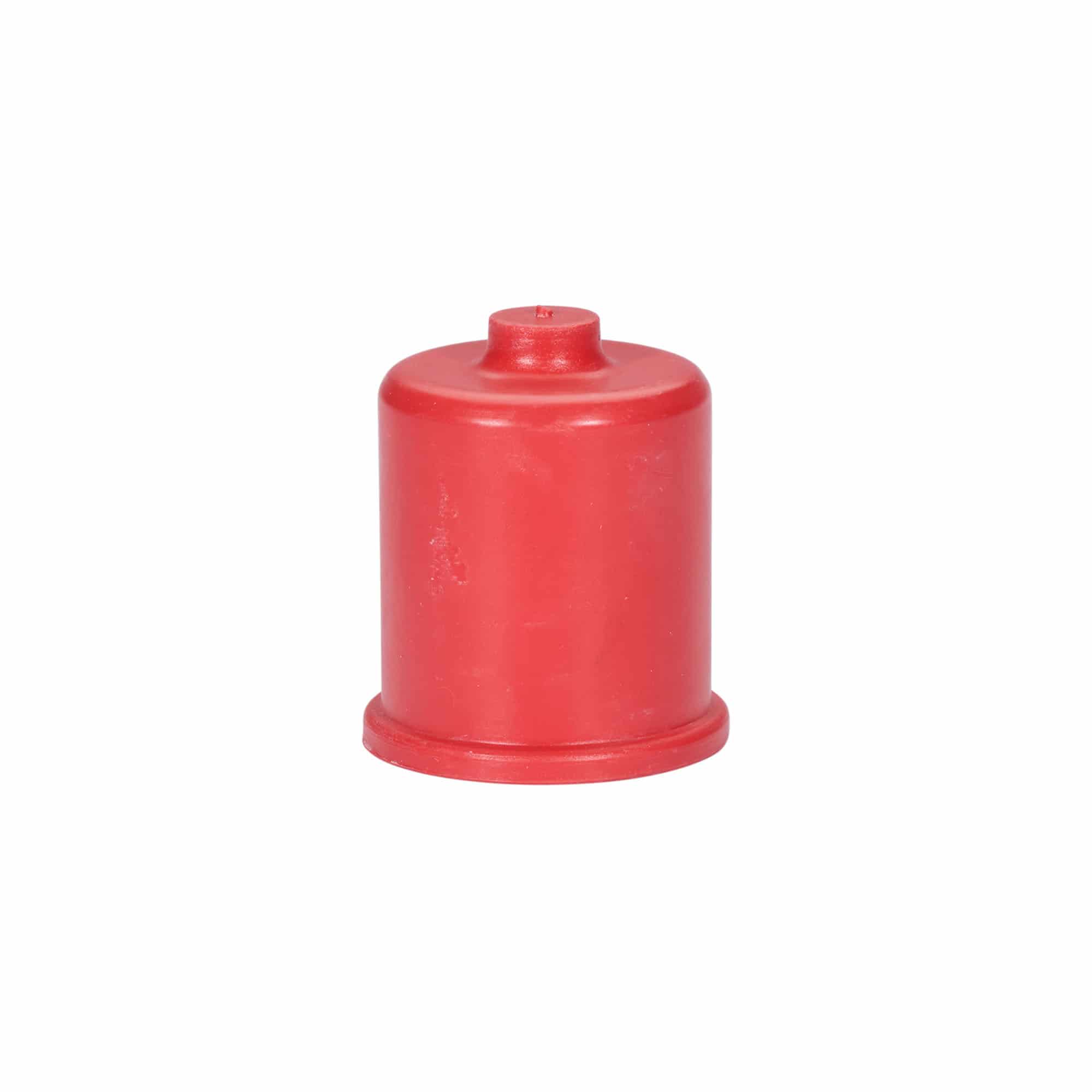 Mosthætte type 3, gummi, rød Mosthætte type 3, gummi, rød