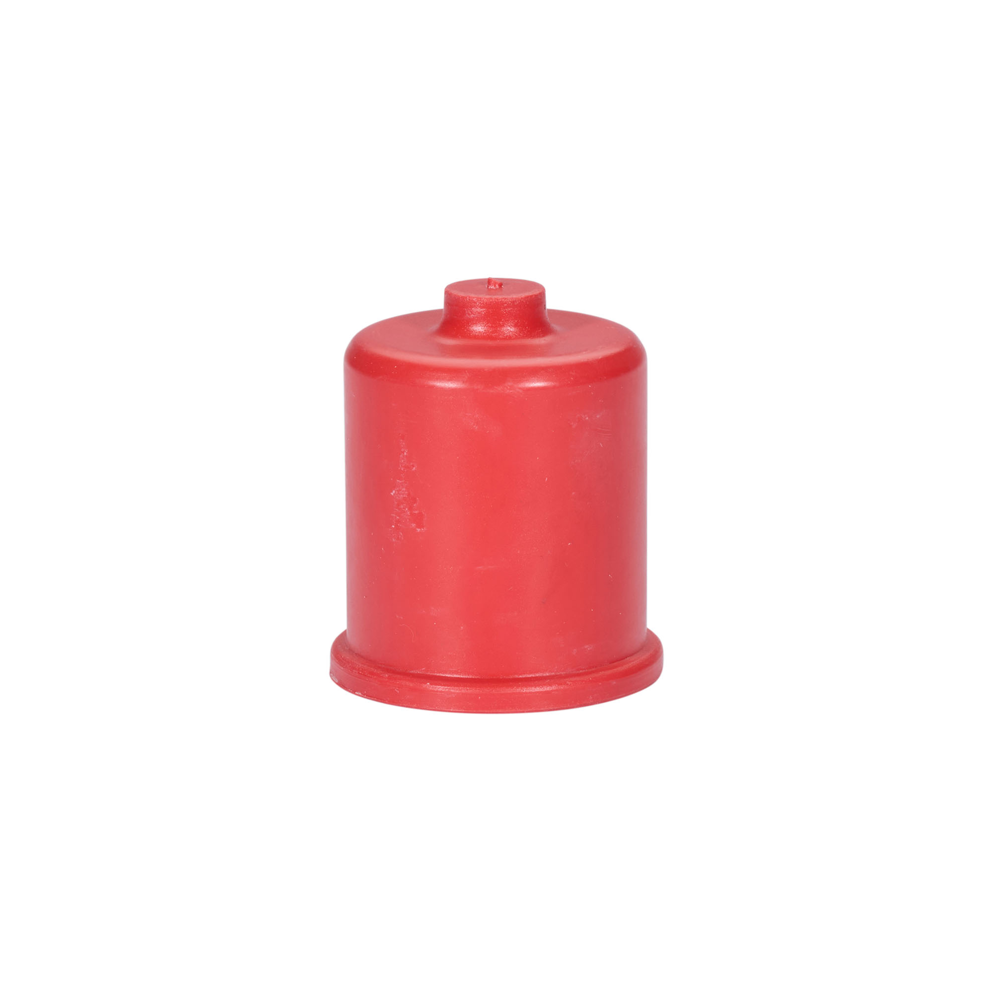 Mosthætte type 3, gummi, rød