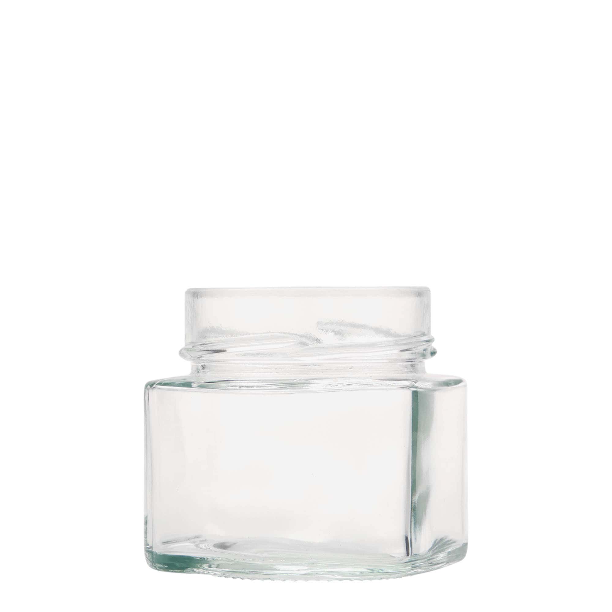 212 ml kvadraktisk glas 'Kimba', åbning: Extra-deep-twist-off (EDTO 70)