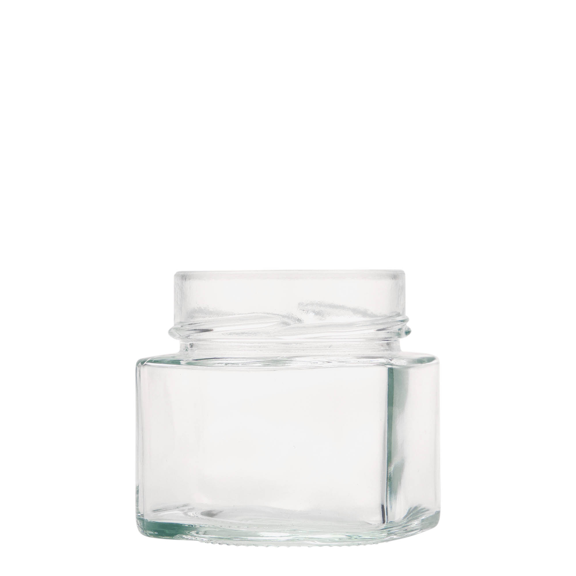 212 ml kvadraktisk glas 'Kimba', åbning: Extra-deep-twist-off (EDTO 70)